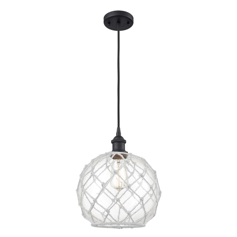 Innovations Lighting Bruno Marashlian Farmhouse Rope 10 Inch Mini Pendant