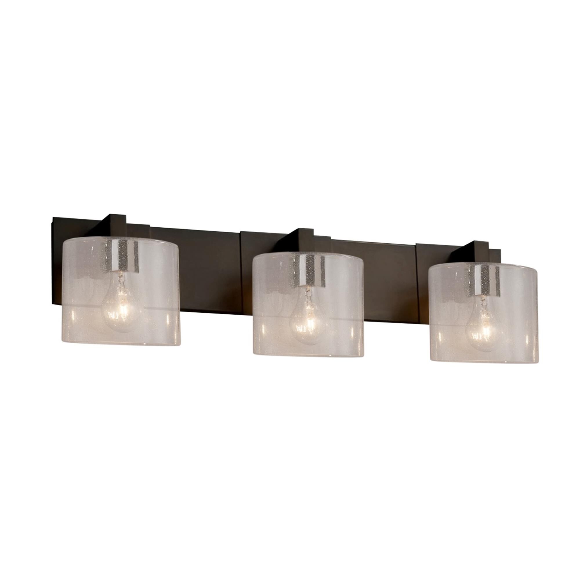 Fusion 27 Inch 3 Light LED Bath Vanity Light by Justice Design Group