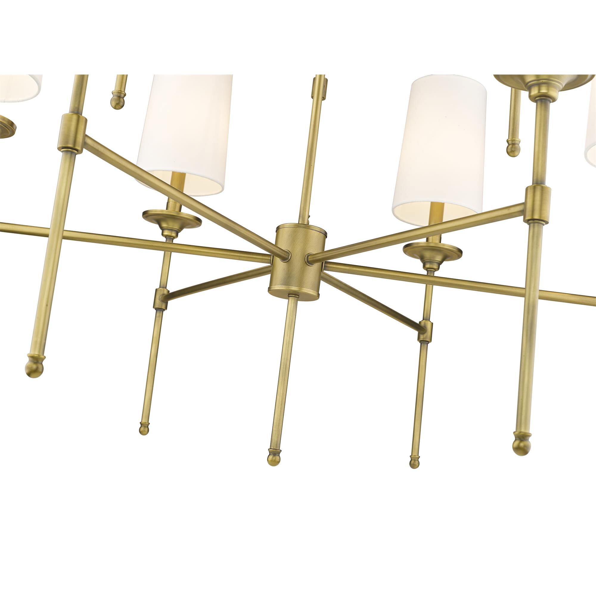 Shown in Rubbed Brass finish and Cloth Cover glass and Cloth Cover shade