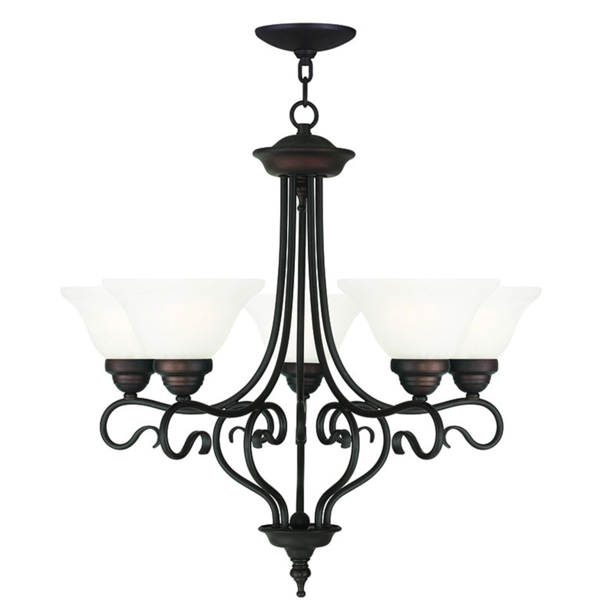 Coronado 5 Light Chandelier by Livex Lighting
