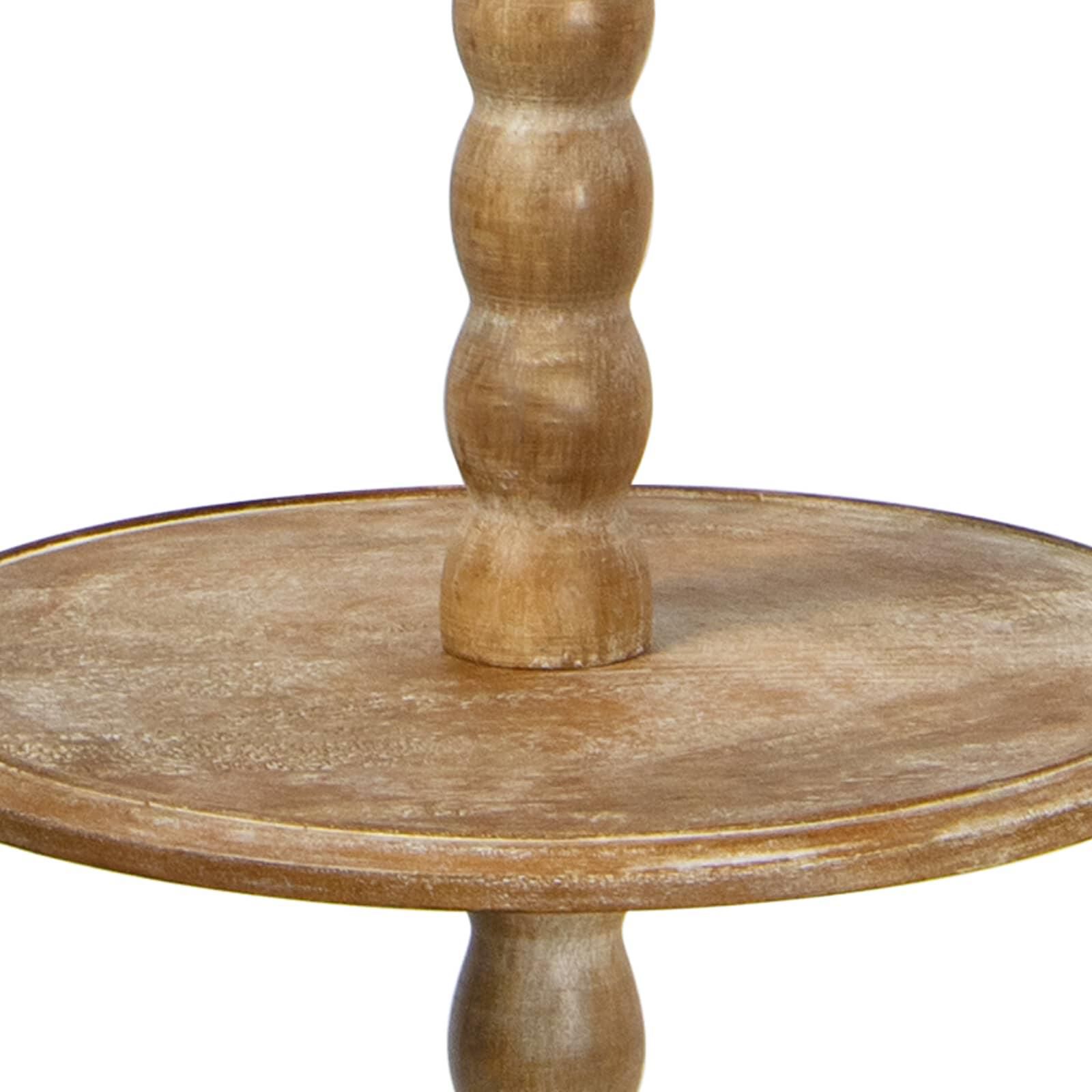 Shown in Natural finish and Linen shade