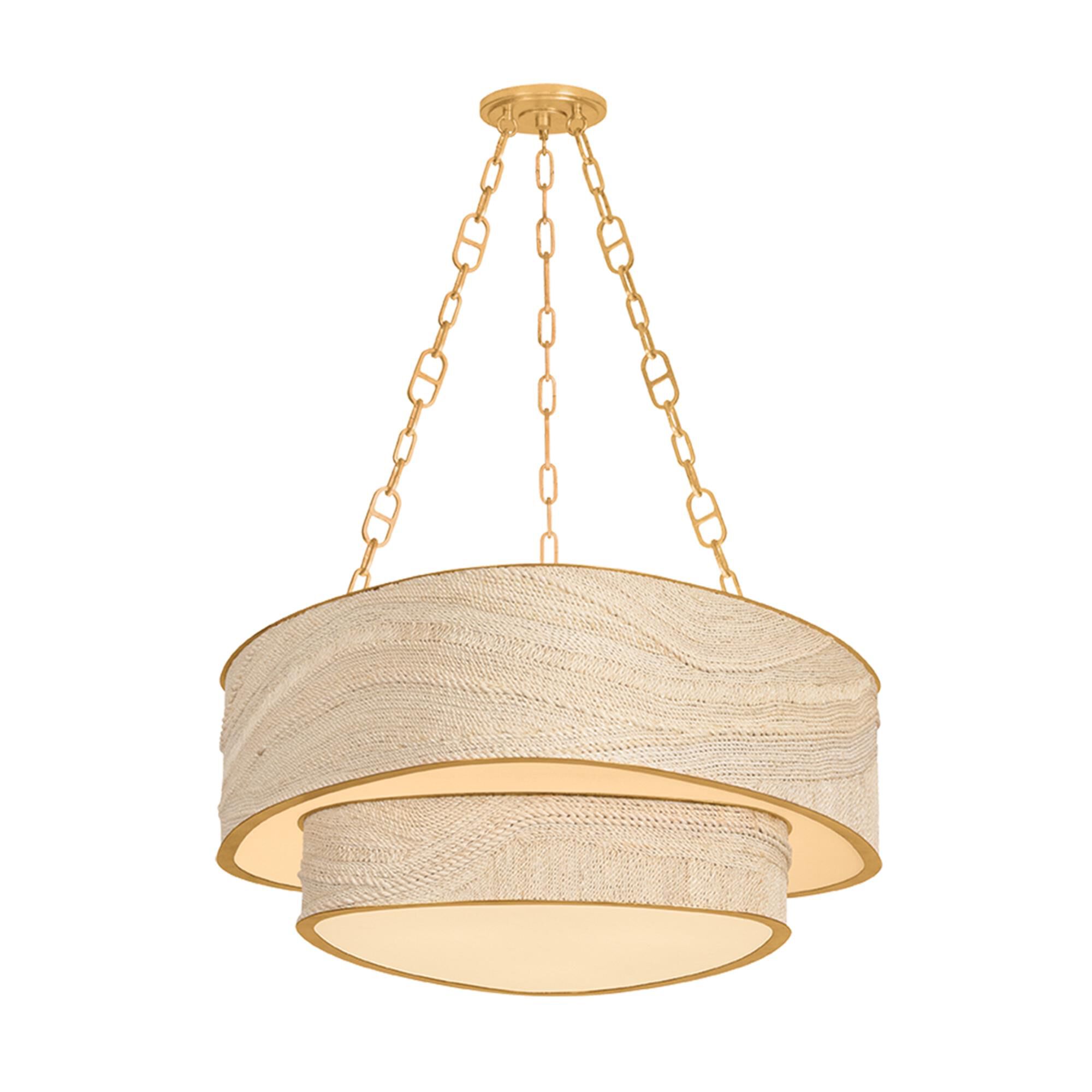 Noz Nozawa Kiso 35 Inch Chandelier by Corbett Lighting
