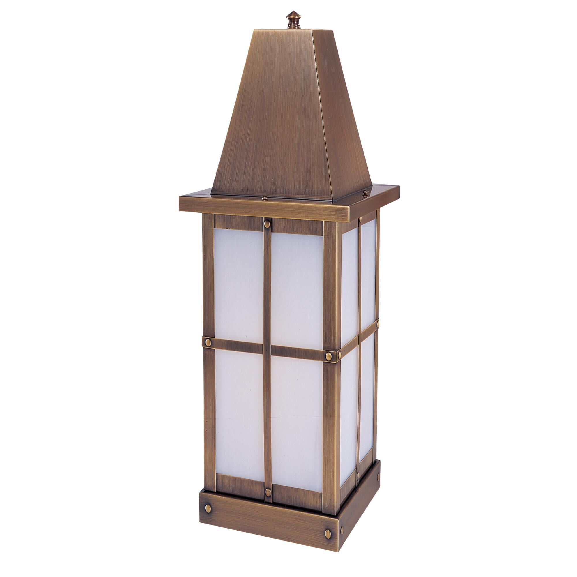 Arroyo Craftsman Hartford 20 Inch Tall Outdoor Pier Lamp