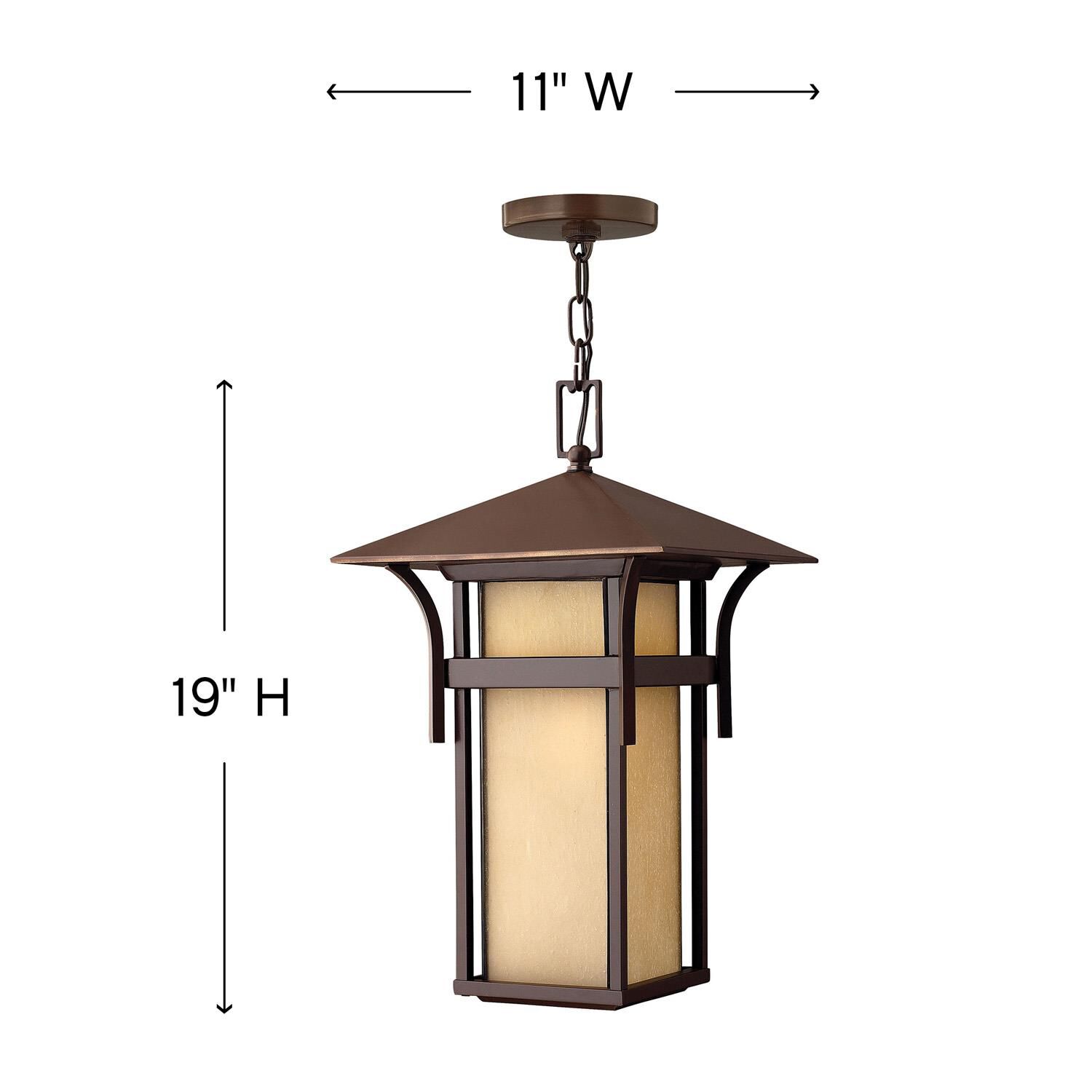 Hinkley Lighting Harbor 19 Inch Tall LED Outdoor Hanging Lantern