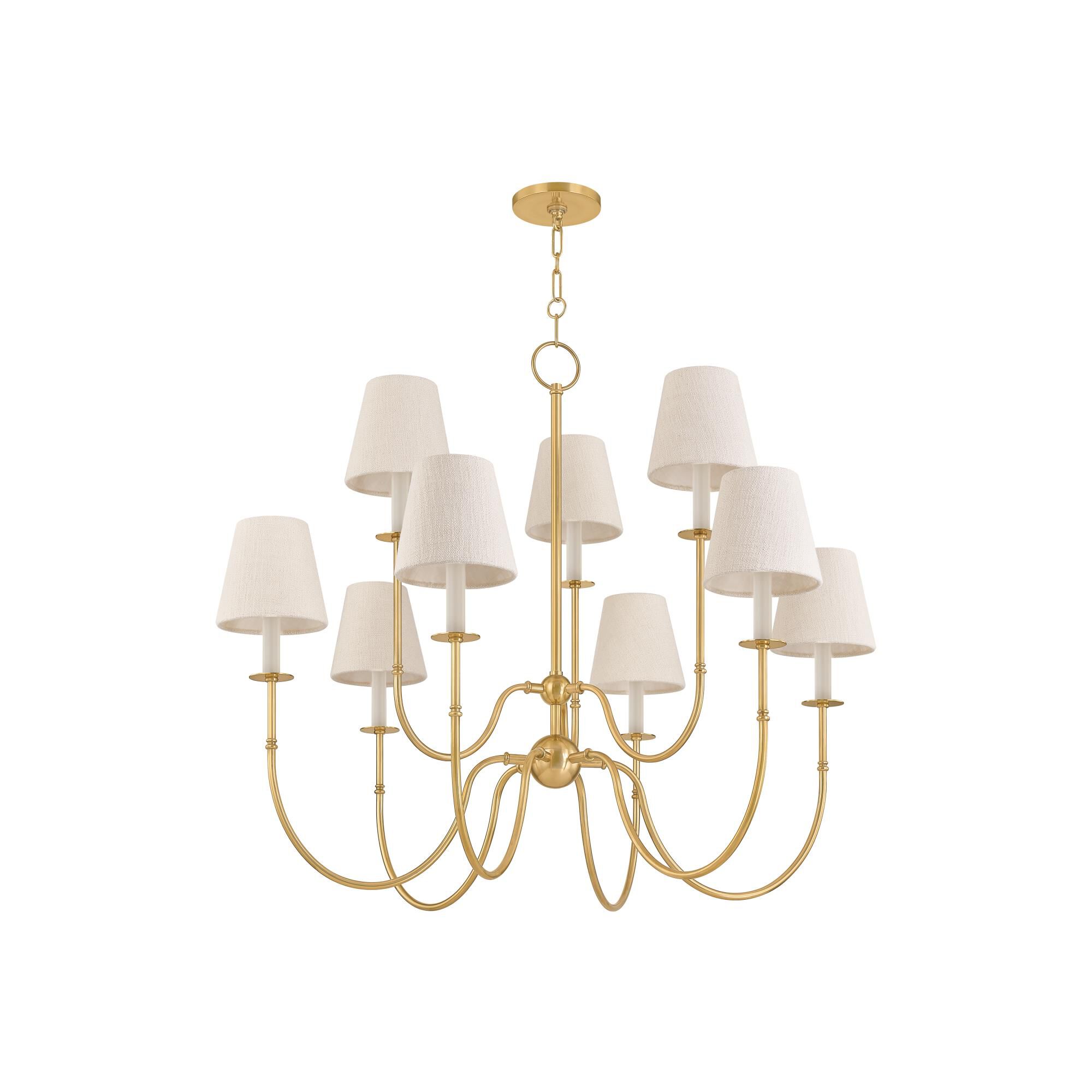 Amina 39 Inch Chandelier by Hudson Valley Lighting