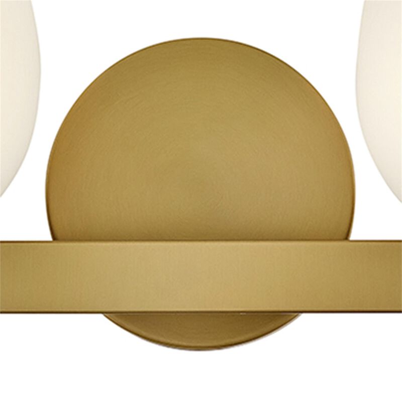 Mae 15 Inch 2 Light Bath Vanity Light by Hinkley