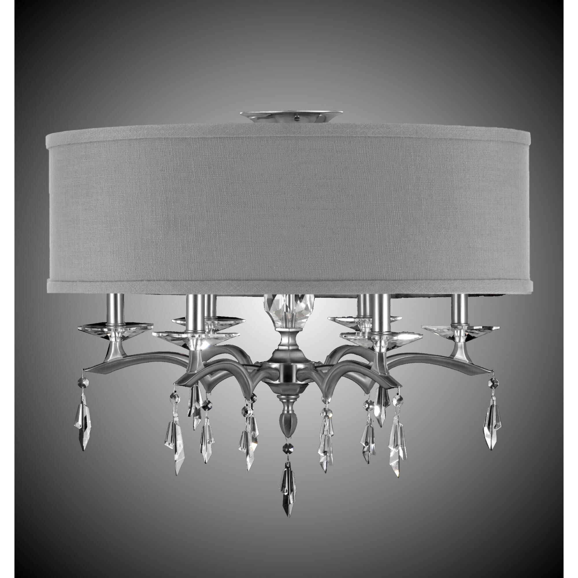 Shown in Polished Brass With Old Brass Accents finish and Glacial Drop Precision crystal