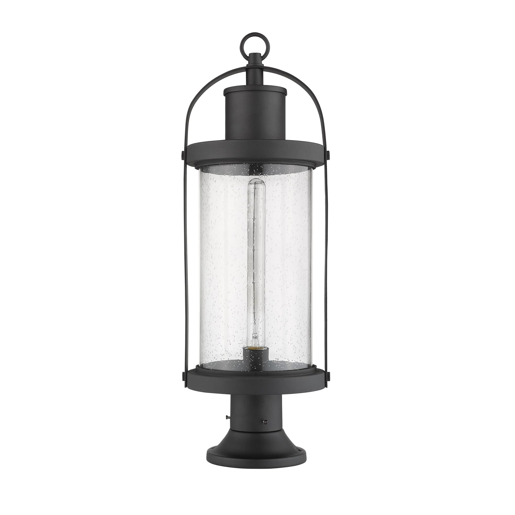 Z-Lite Roundhouse 27 Inch Tall Outdoor Pier Lamp
