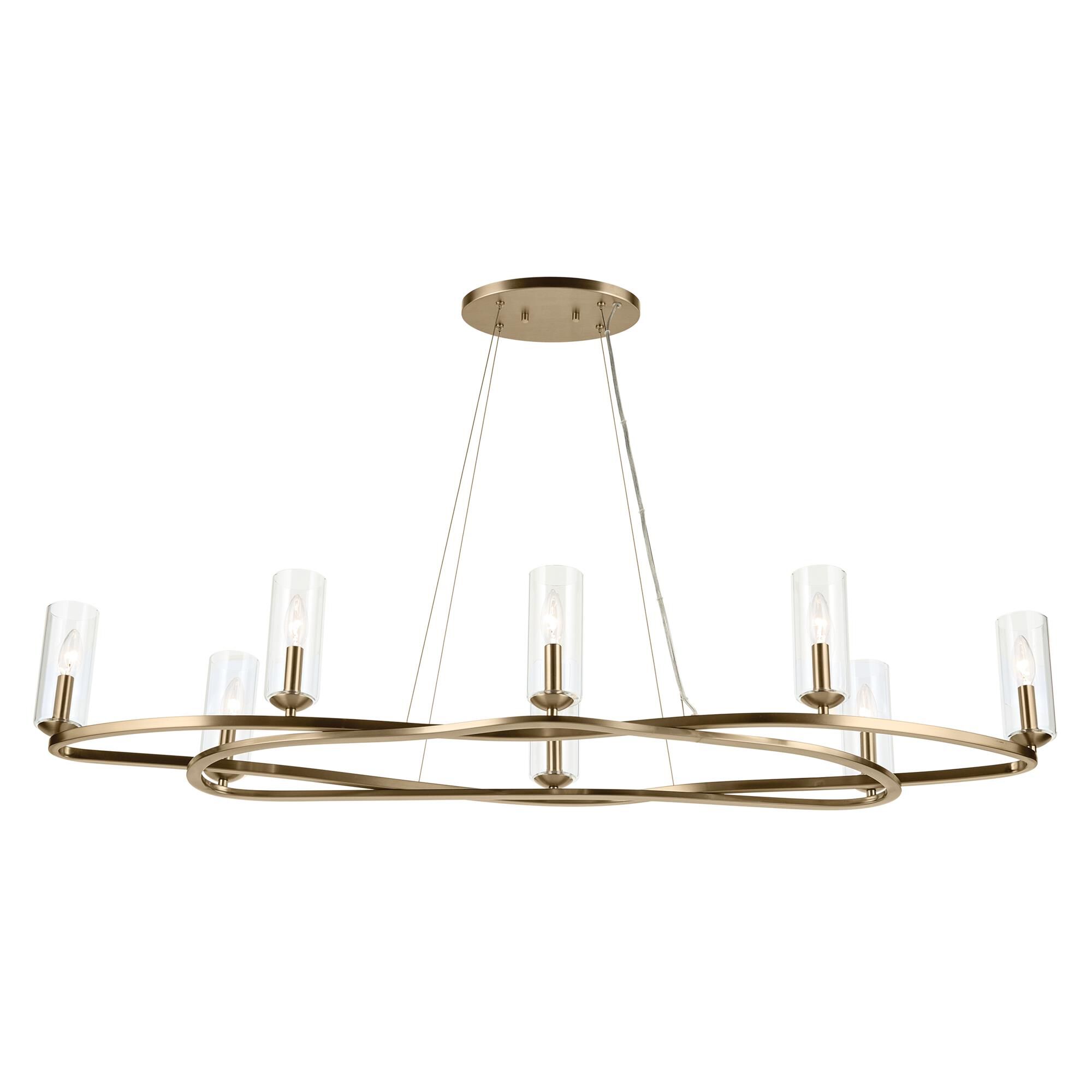 Harpin Medium Linear Chandelier,