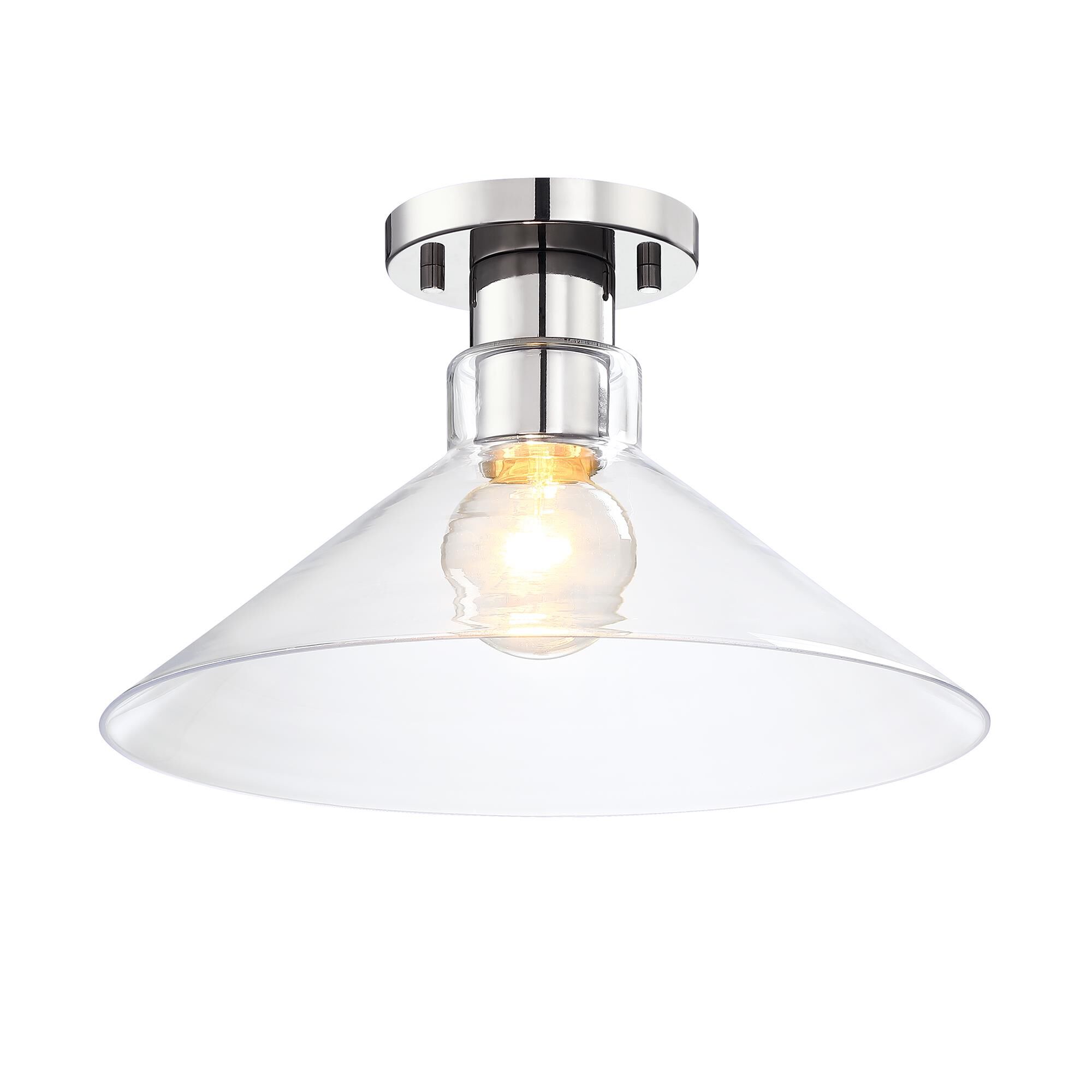 Leena 14 Inch Semi Flush Mount by Designers Fountain