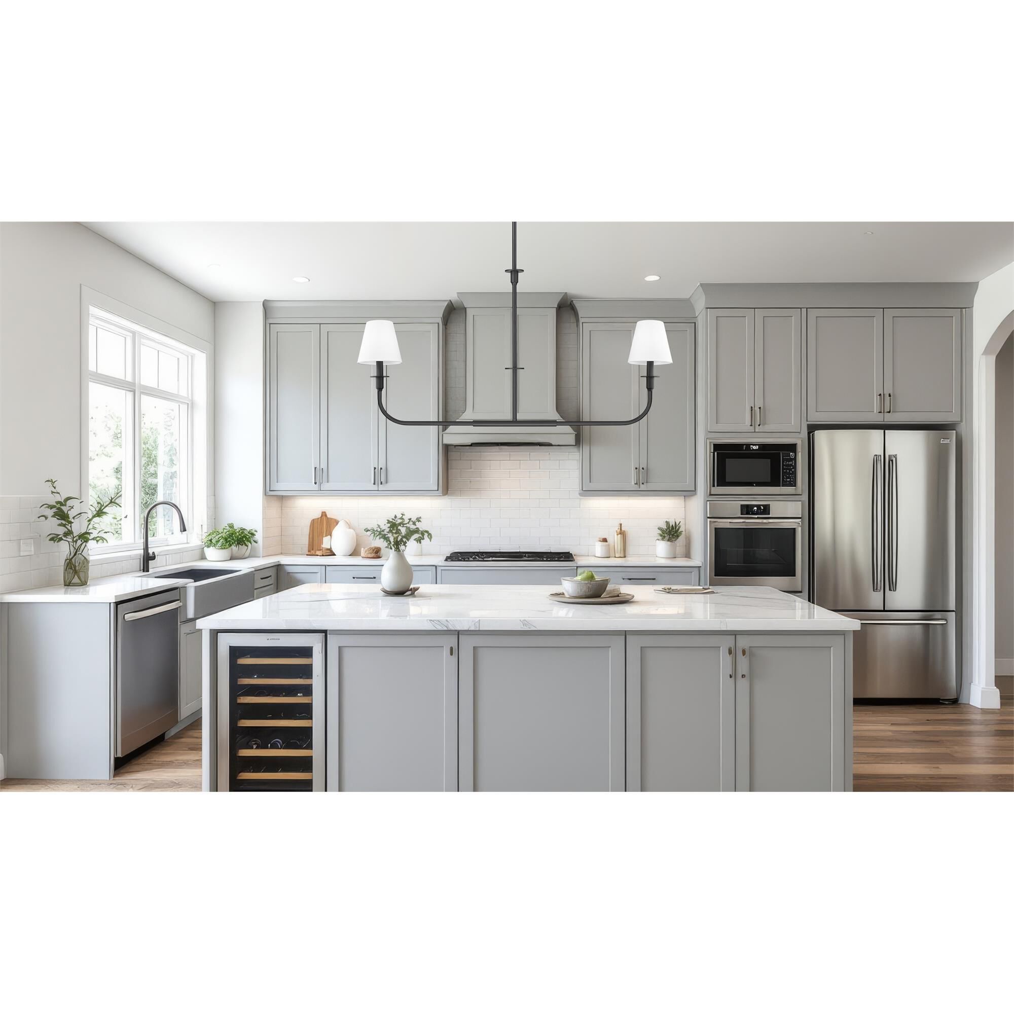 Tova Medium Linear Chandelier,