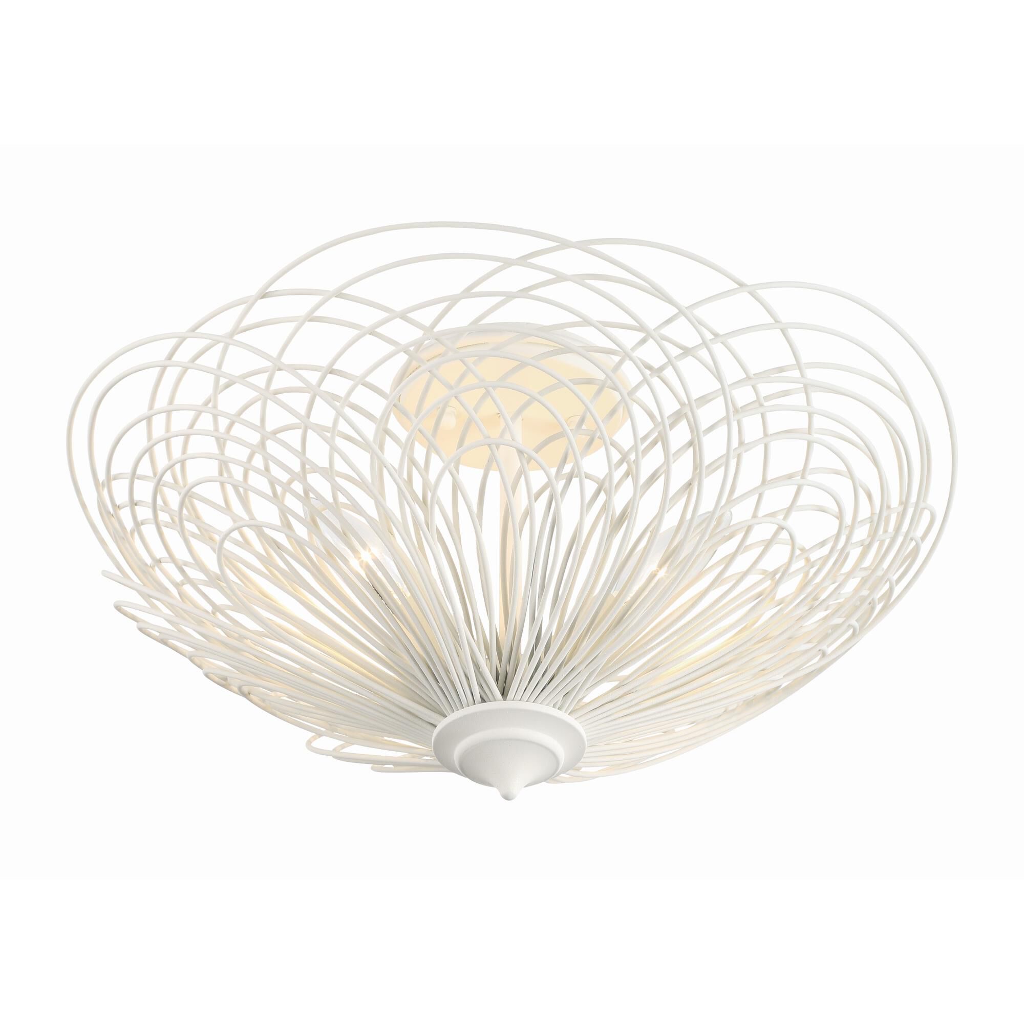 Doral Semi Flush Mount by Crystorama