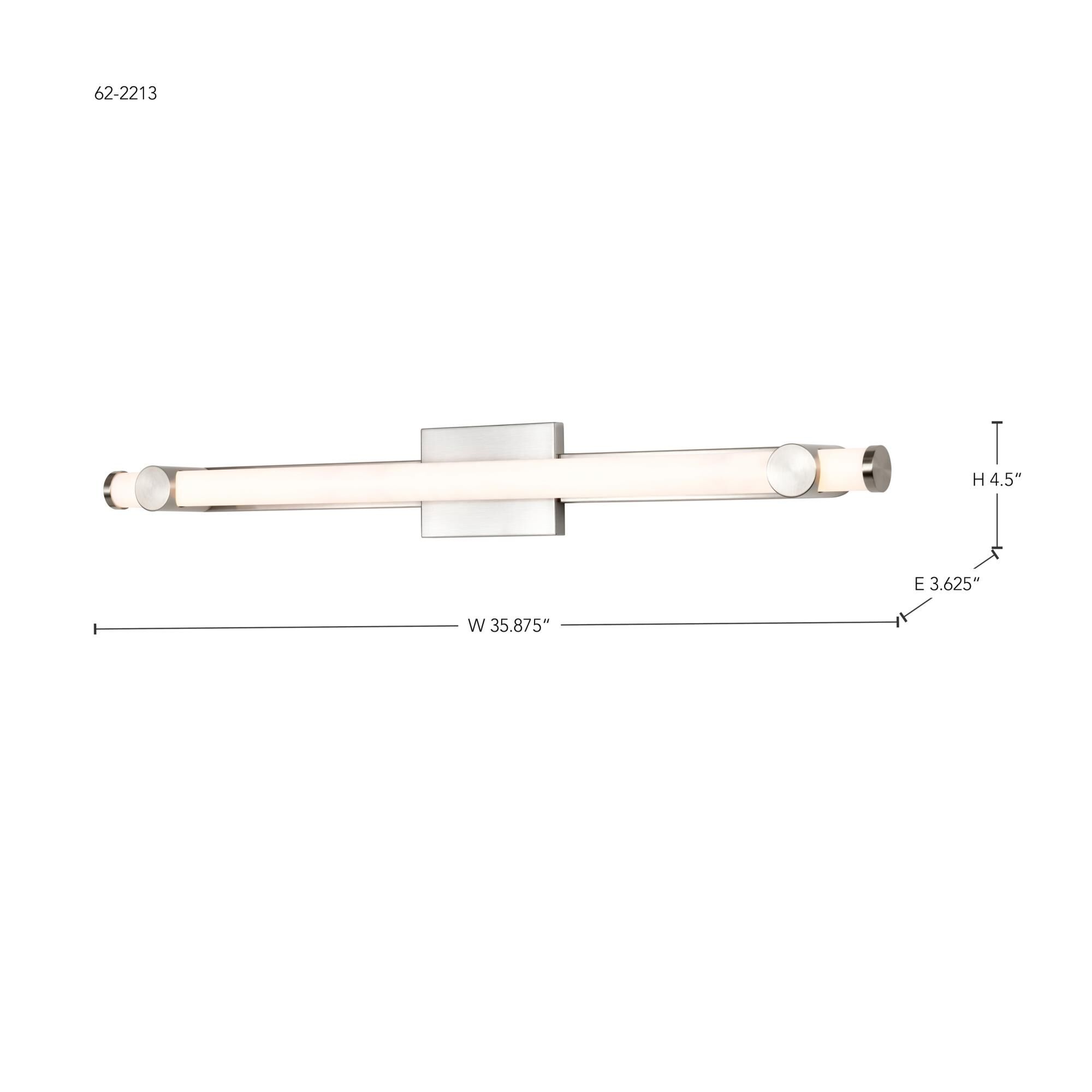 Bowman 36 Inch Bath Vanity Light by Nuvo Lighting