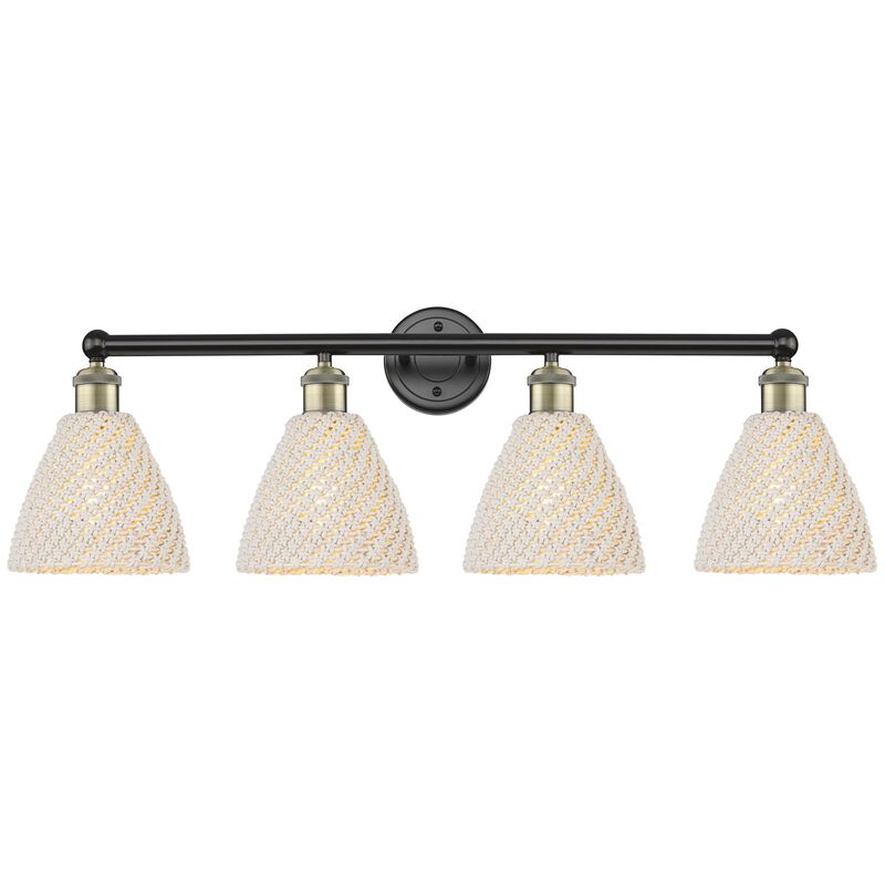 Bruno Marashlian Bristol Natural 35 Inch Bath Vanity Light by Innovations Lighting
