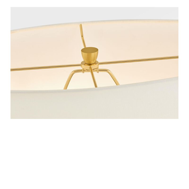 Hable Pente Medium Table Lamp by Visual Comfort Studio