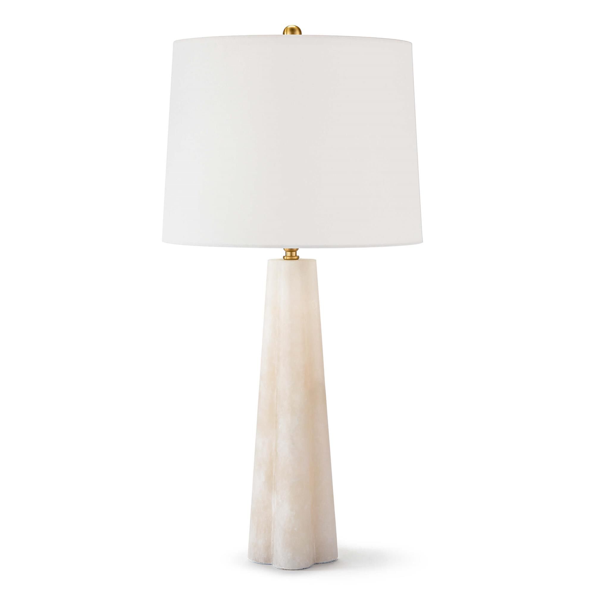 Shown in Natural Stone finish and Linen shade