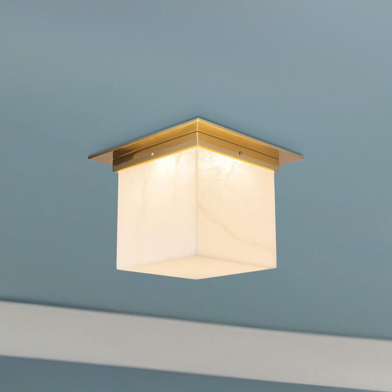 Jason Koharik Mineral 11 Inch Flush Mount by Alora Lighting
