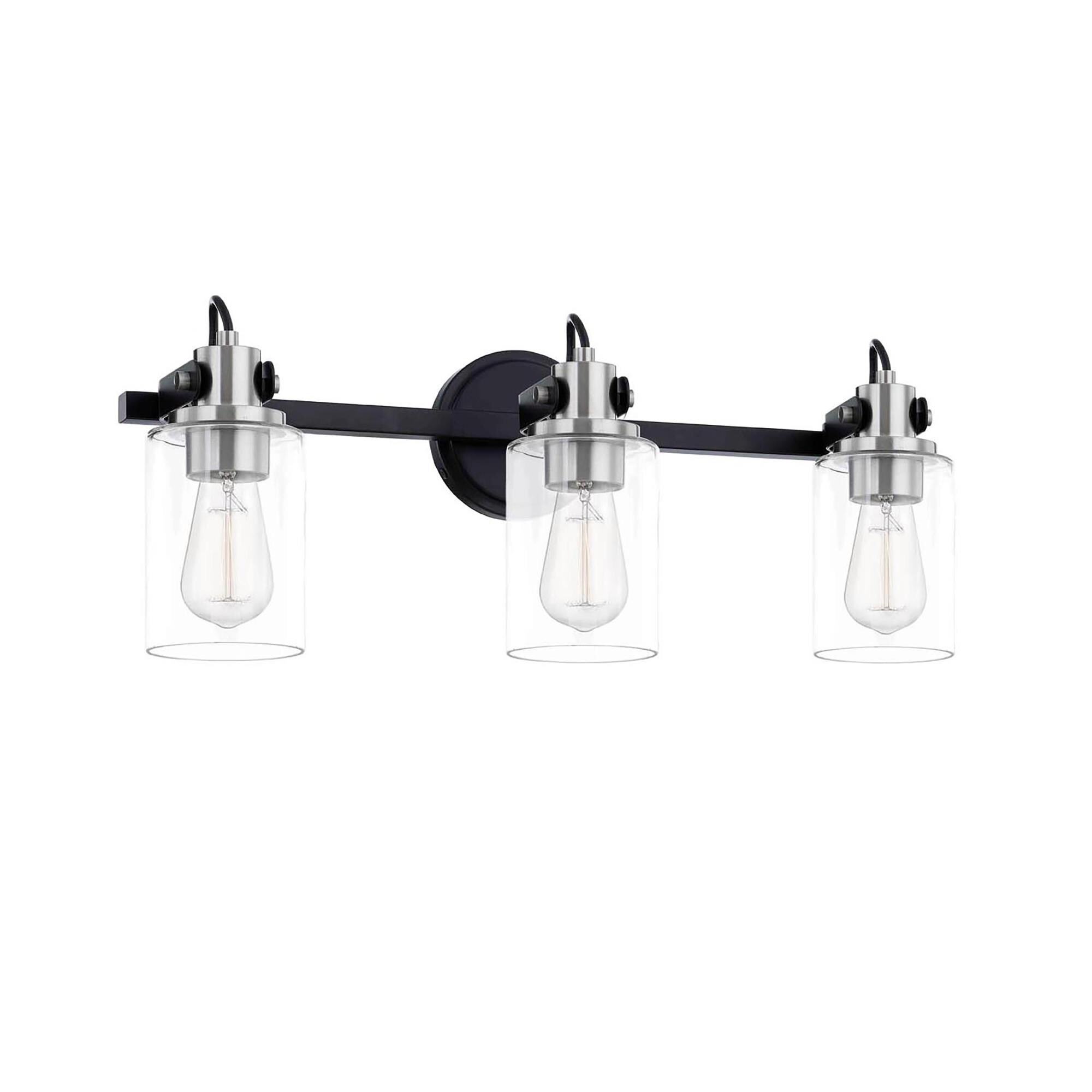 Fusion Brooklyn 23 Inch 3 Light Bath Vanity Light by Justice Design Group