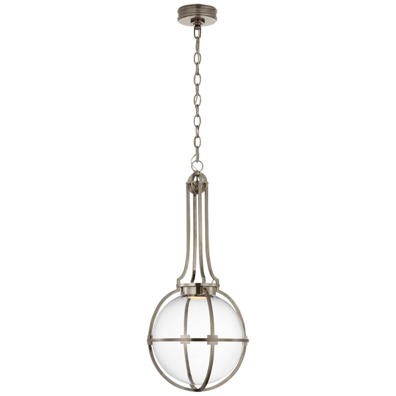 Visual Comfort Signature Collection Chapman & Myers Gracie 13 Inch LED Large Pendant