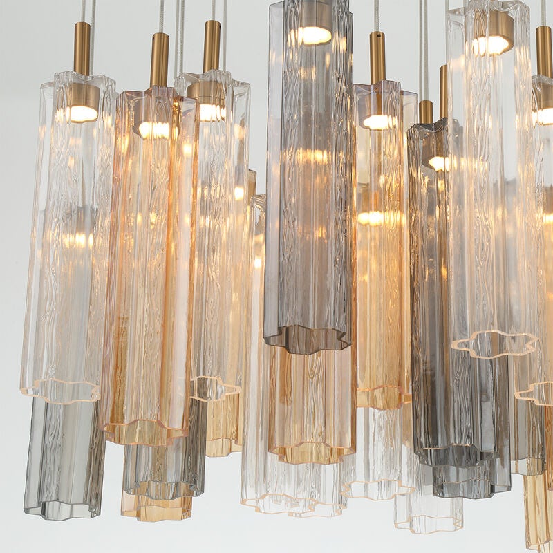 Addis 26 Inch Multi Light Pendant by Crystorama