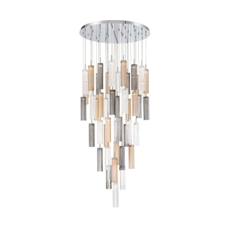 Addis 36 Inch Multi Light Pendant by Crystorama