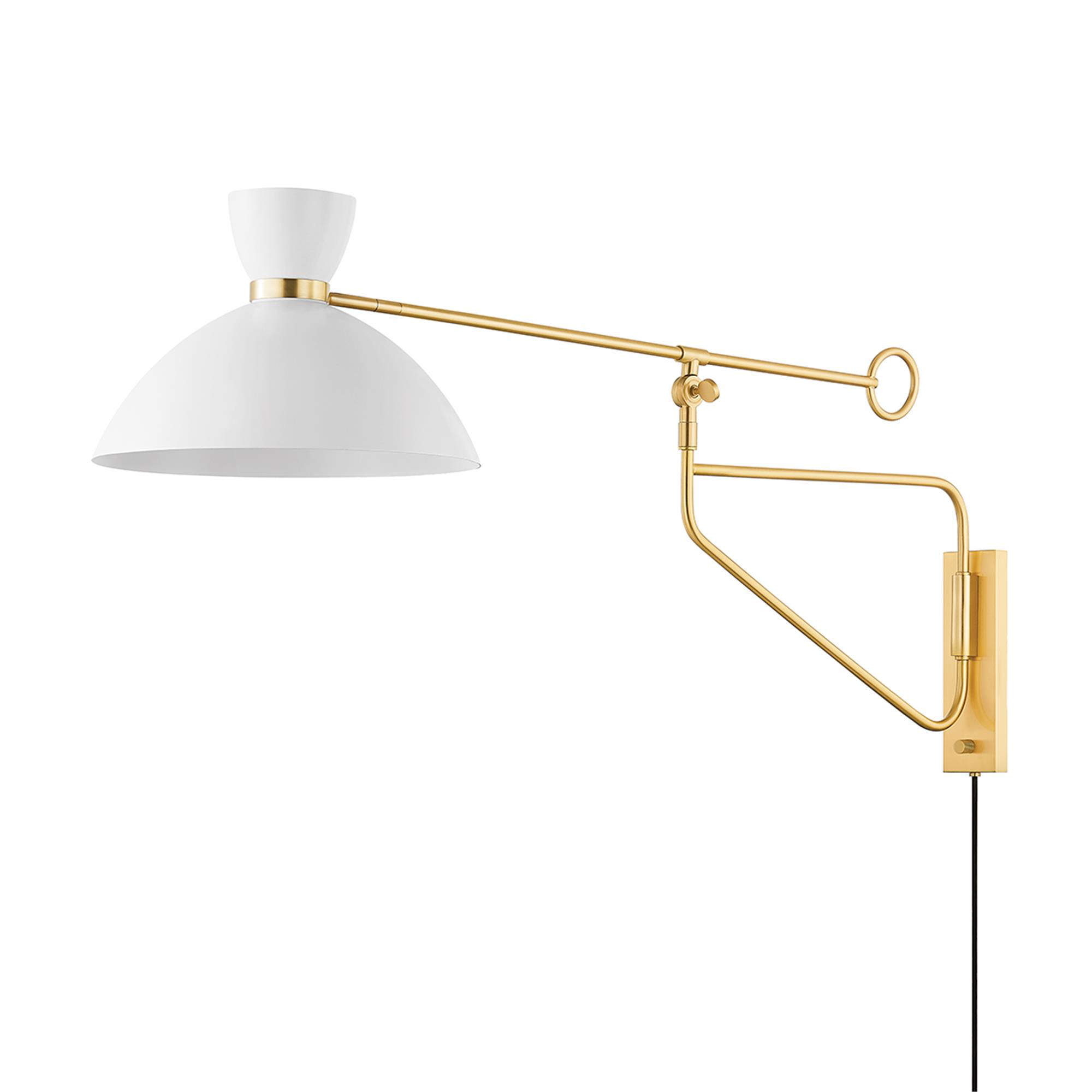 Cranbrook Large Wall Swing Lamp,