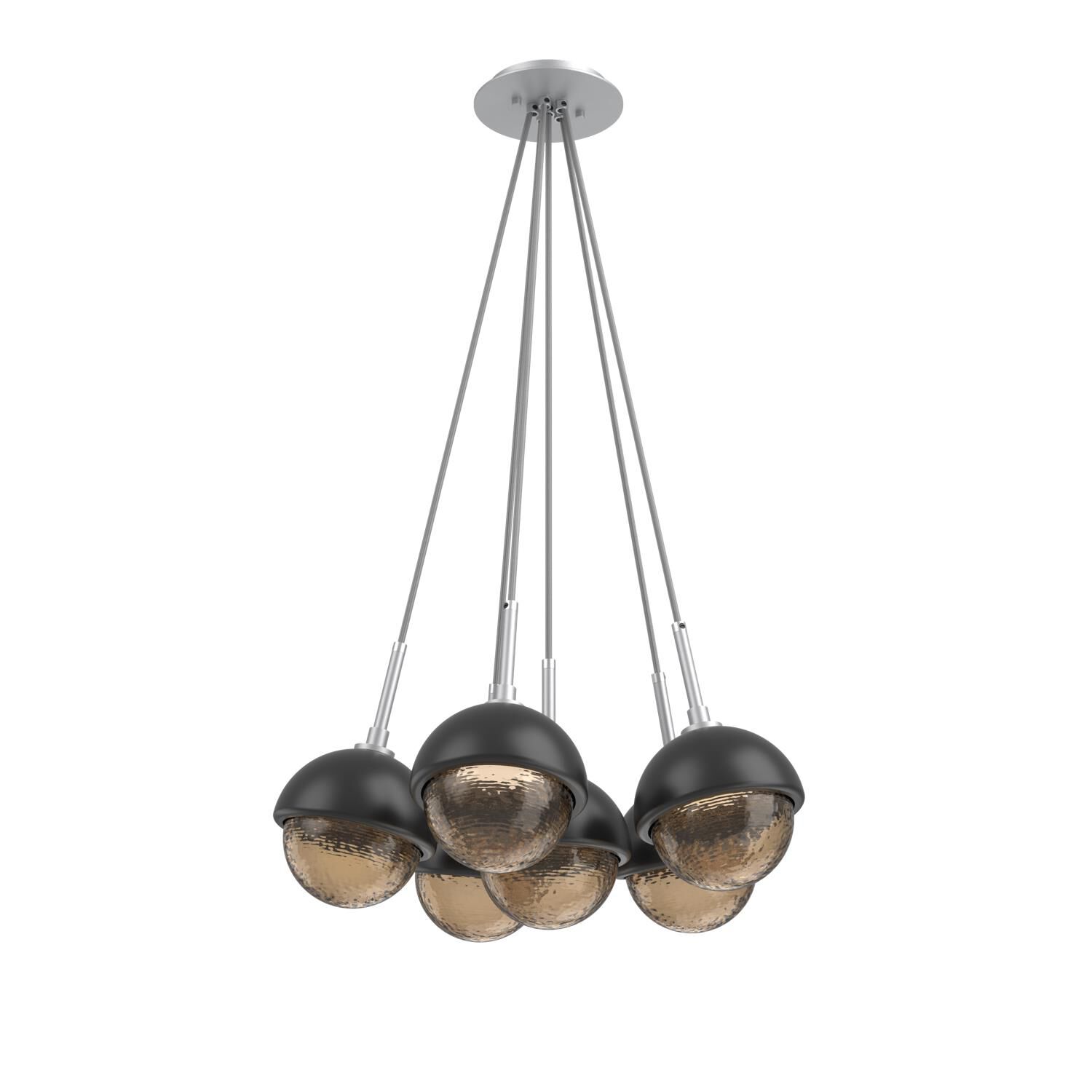 Shown in Classic Silver finish and Bronze glass and Matte Black accent