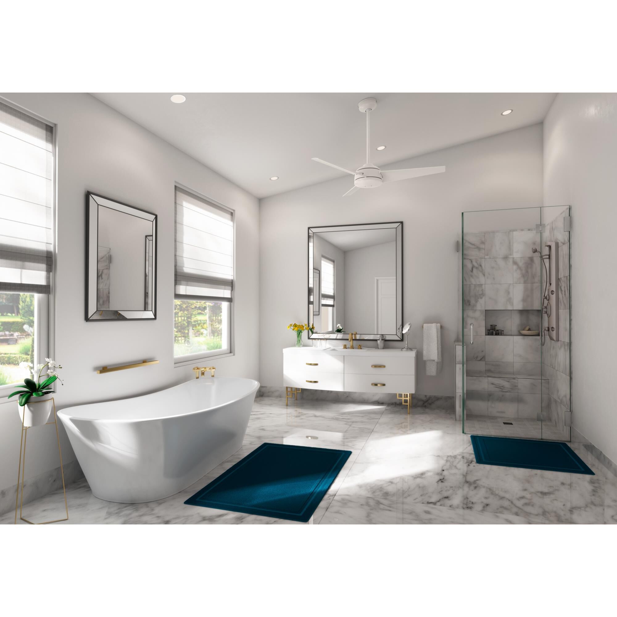 Shown in Fresh White finish