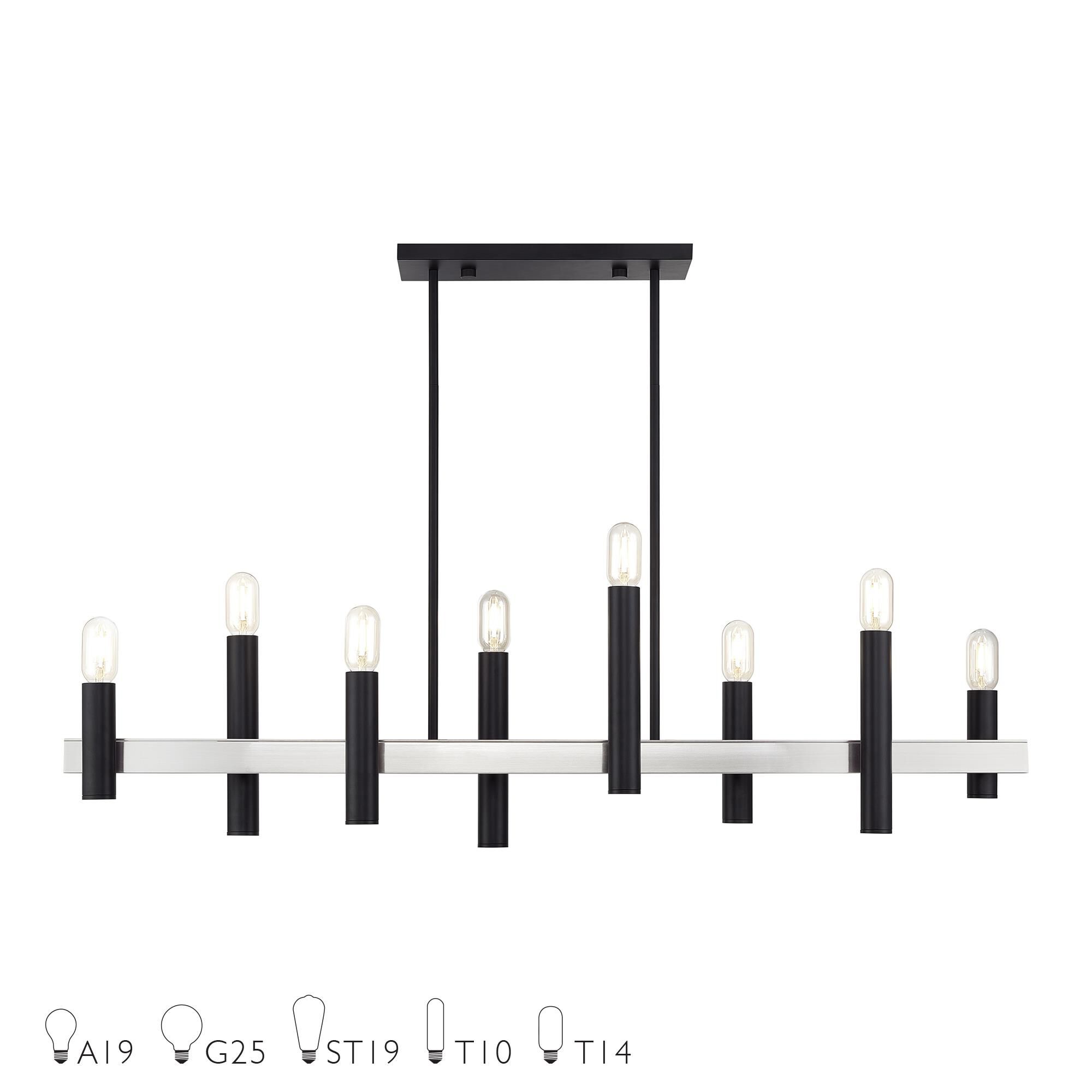 Helsinki 48 Inch Linear Suspension Light by Livex Lighting