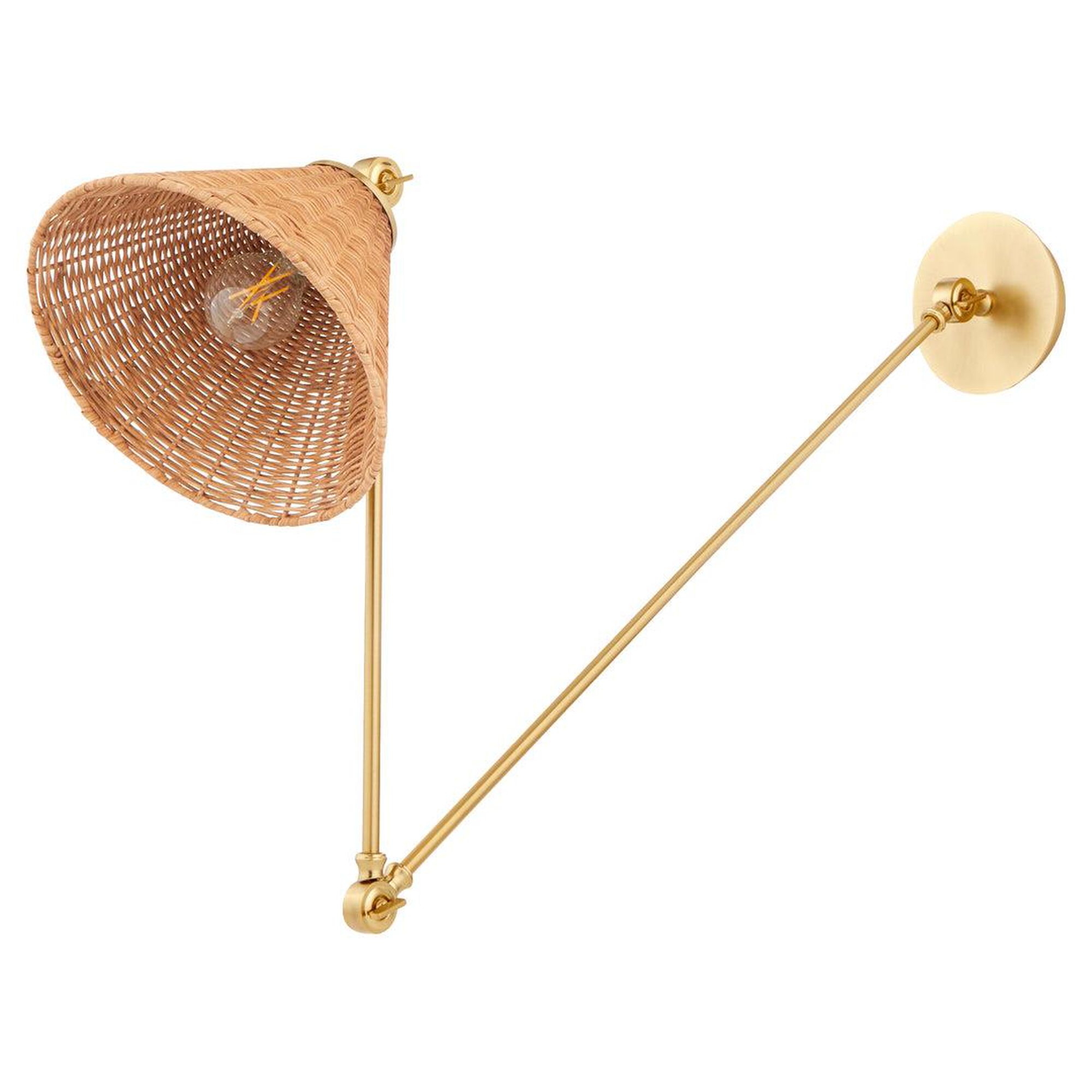 Shown in Aged Brass finish