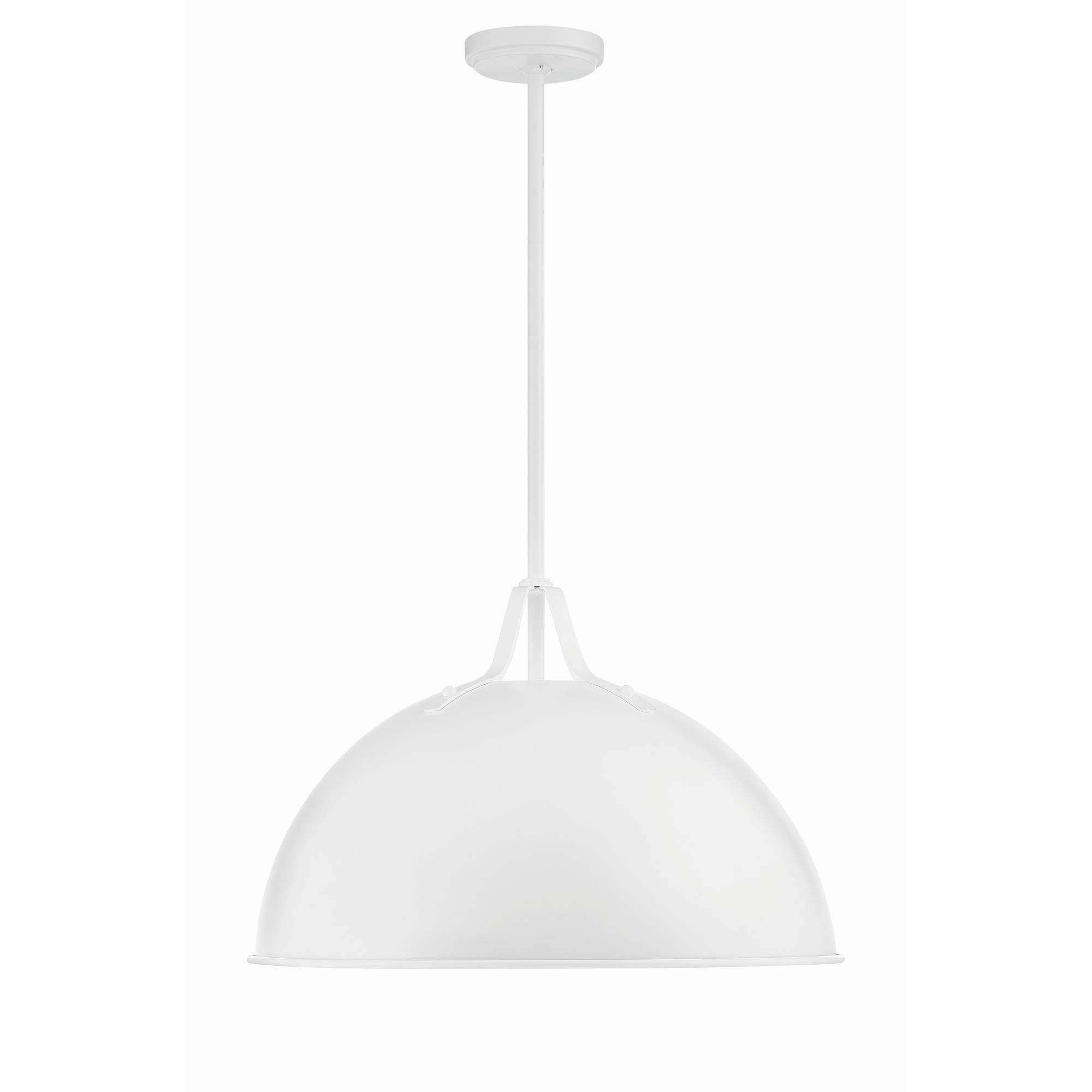Shown in White finish