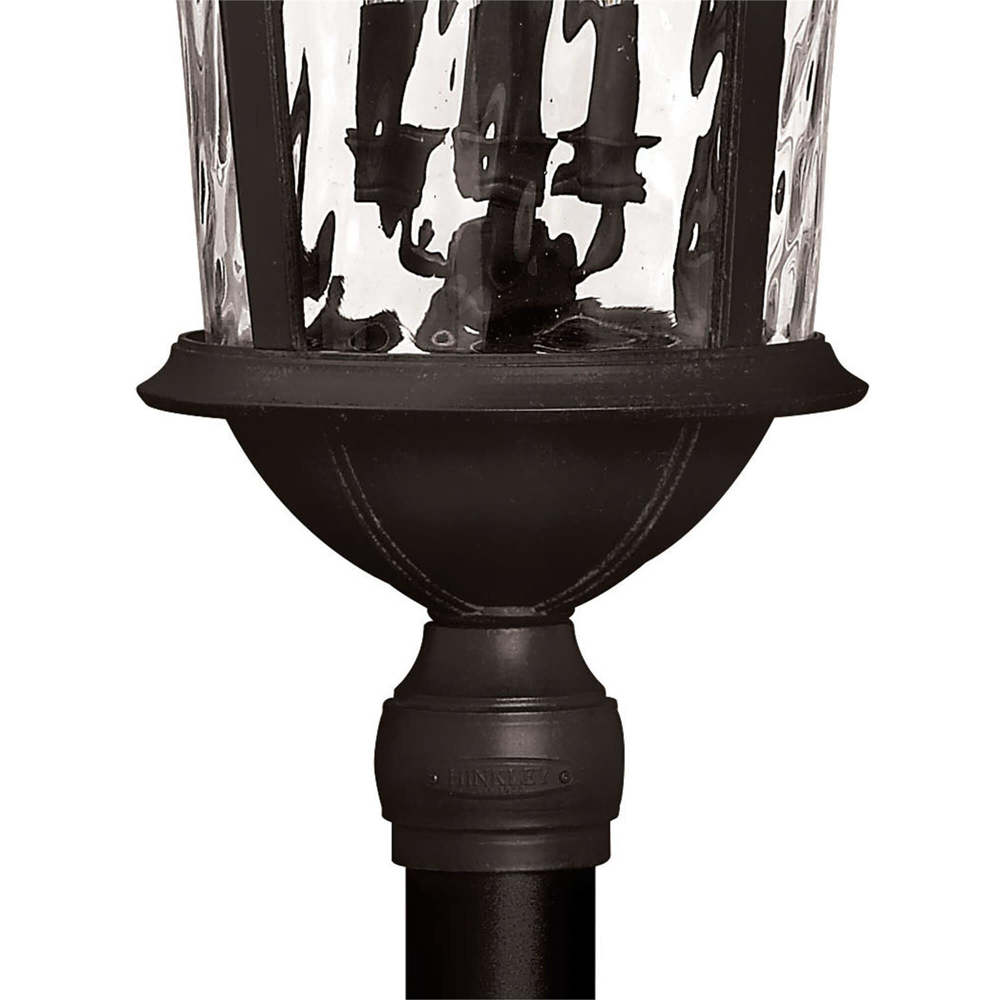 Shown in Black finish and Clear Water glass