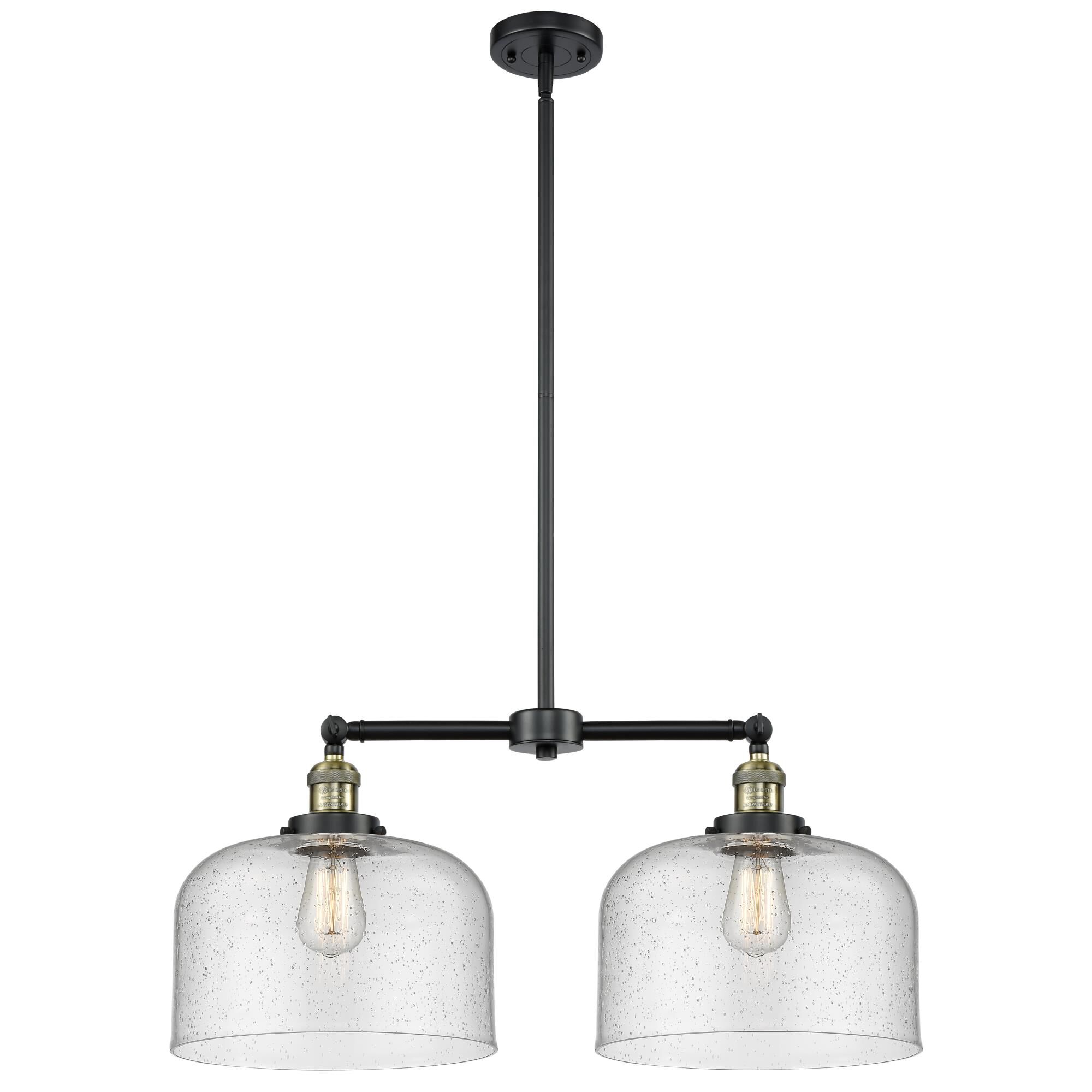 Bruno Marashlian X-Large Bell 21 Inch 2 Light Mini Chandelier by Innovations Lighting