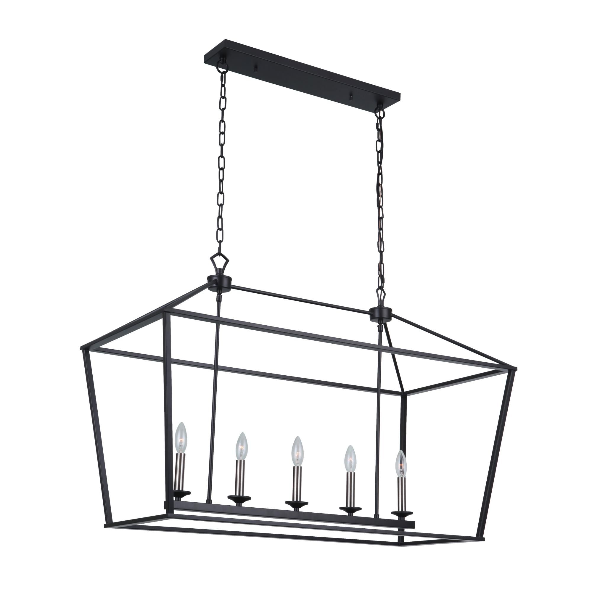 Flynt 40 Inch 5 Light Linear Suspension Light by Craftmade