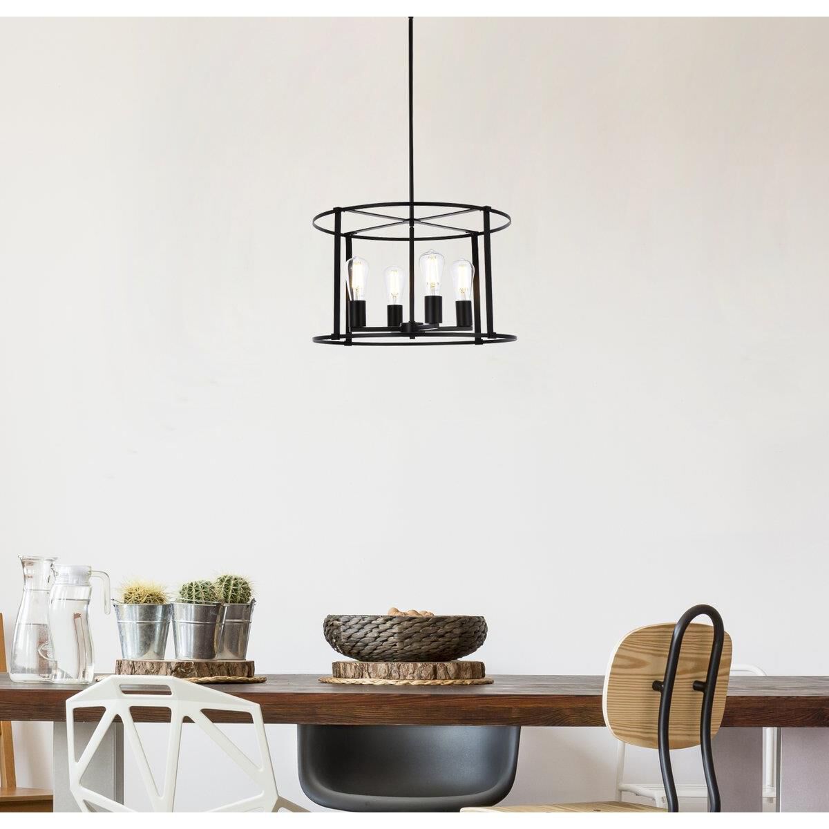 Agnys 20 Inch Large Pendant by Elegant Lighting