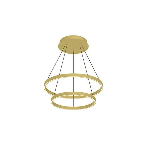 Shown in Brushed Gold finish