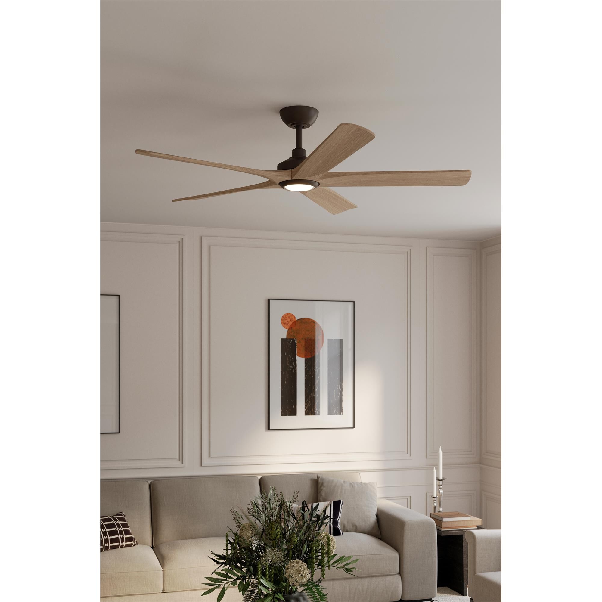 Shown in Dark Bronze finish and White Lens glass
