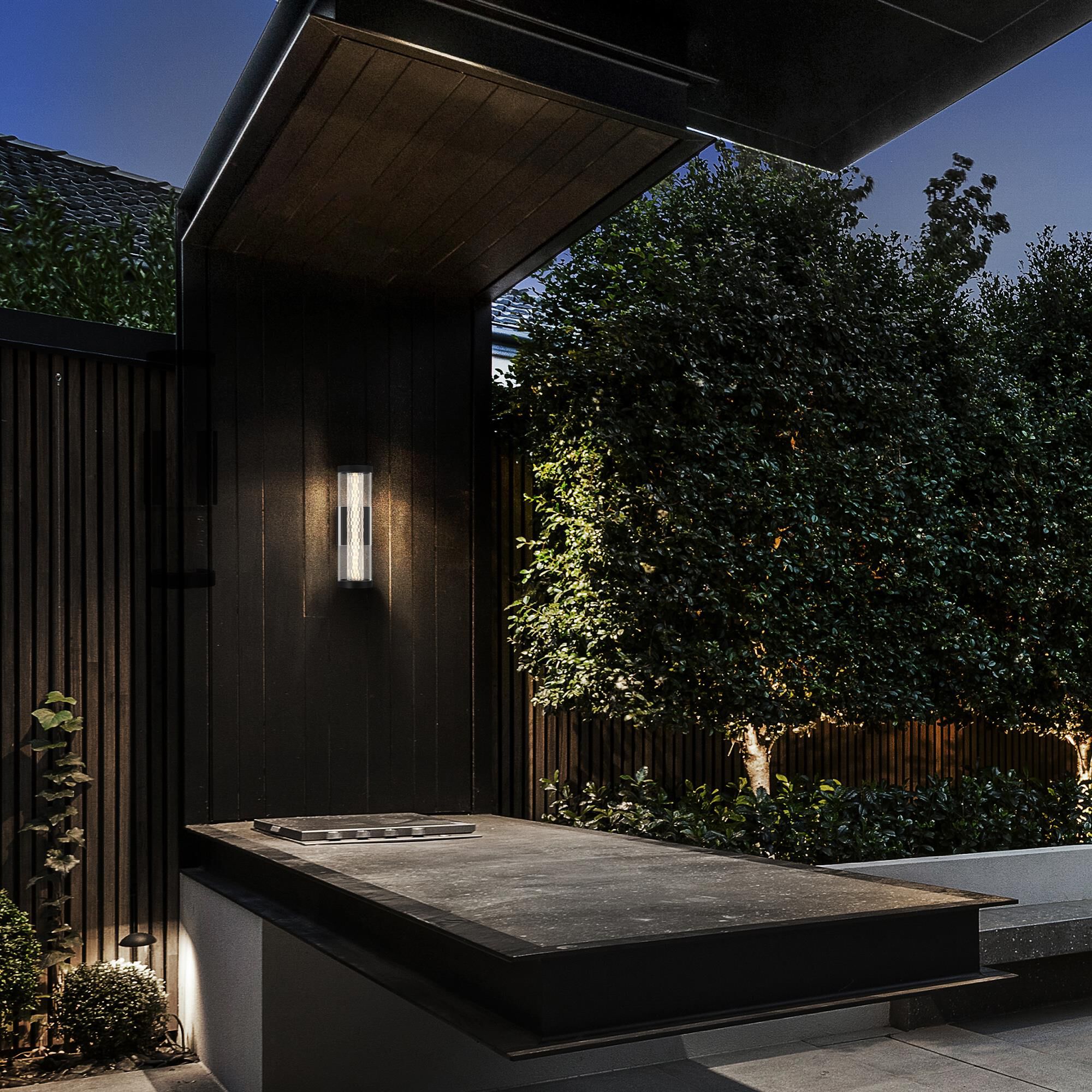 Eurofase Lighting Savron 14 Inch Tall LED Outdoor Wall Light