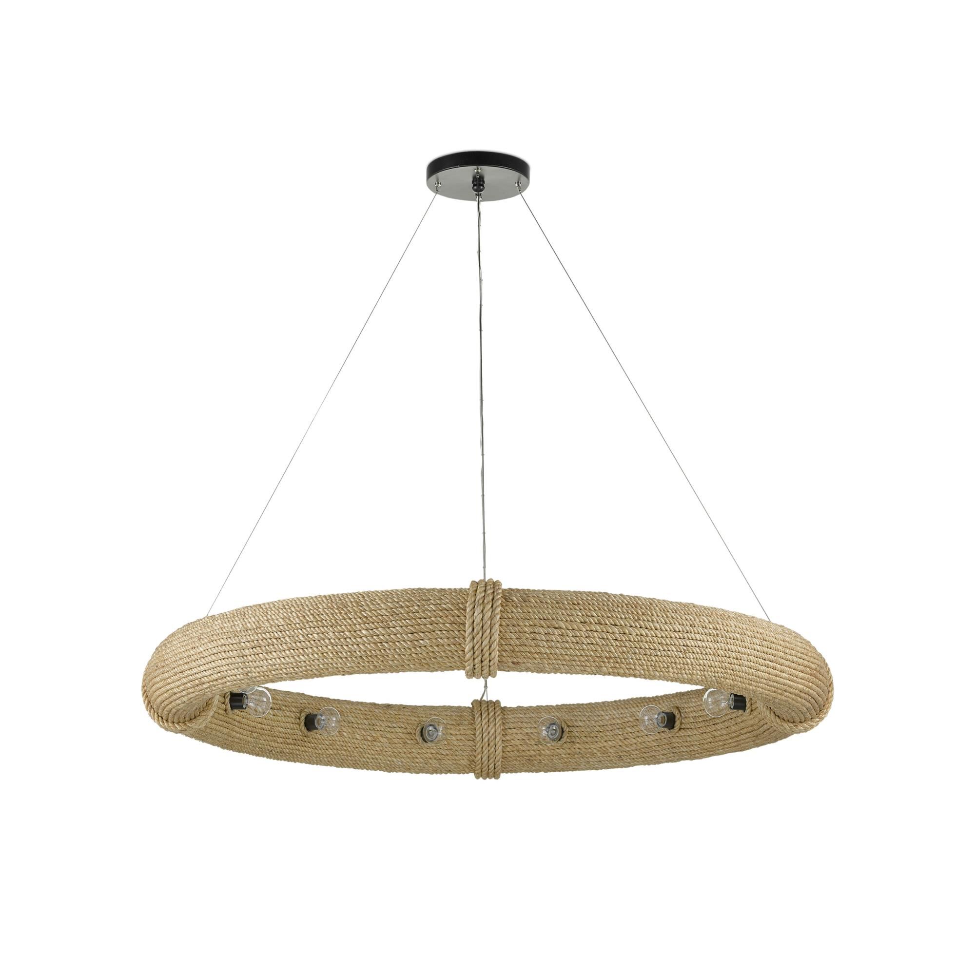 Portmeirion 12 Light Chandelier by Currey and Company