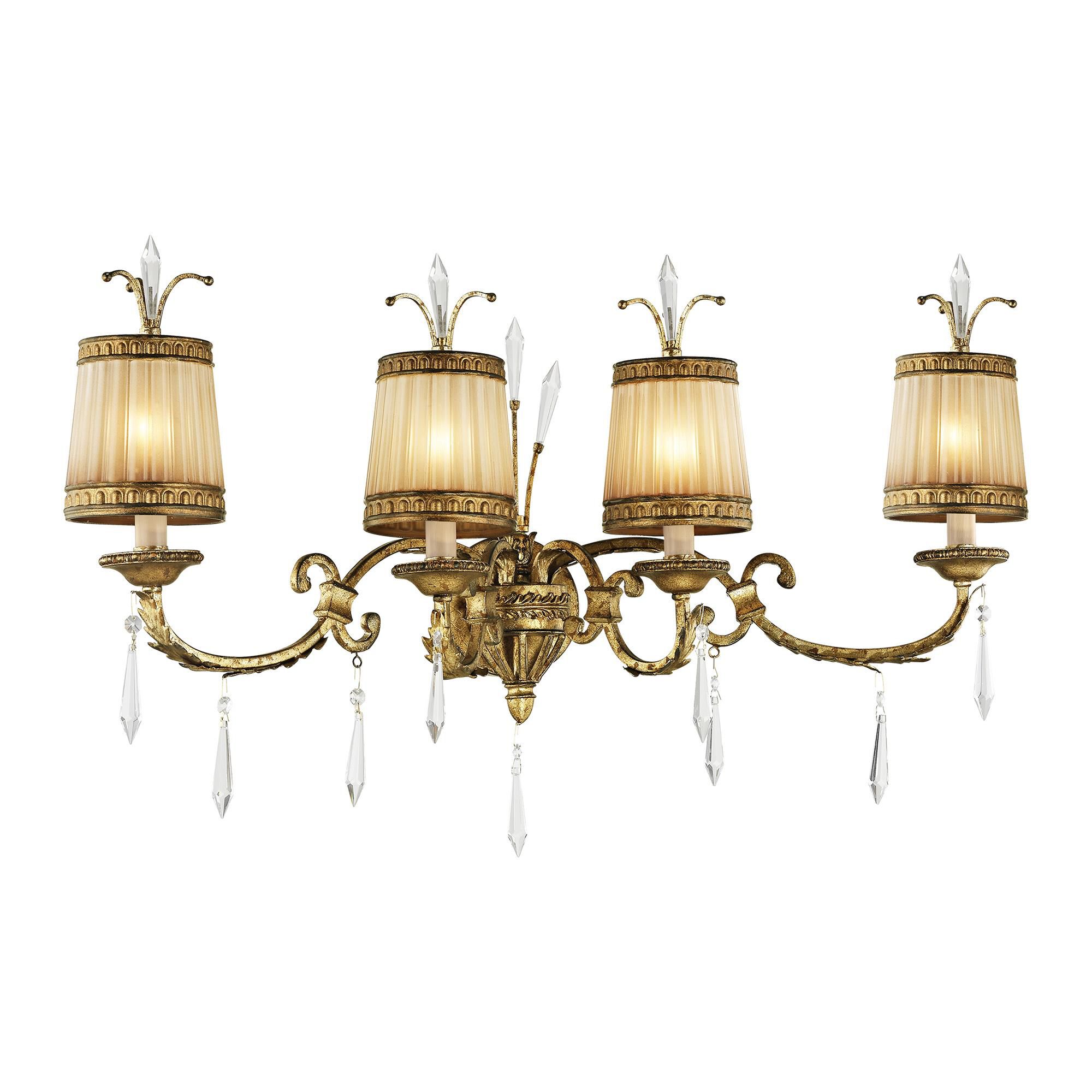 La Bella 34 Inch 4 Light Bath Vanity Light by Livex Lighting