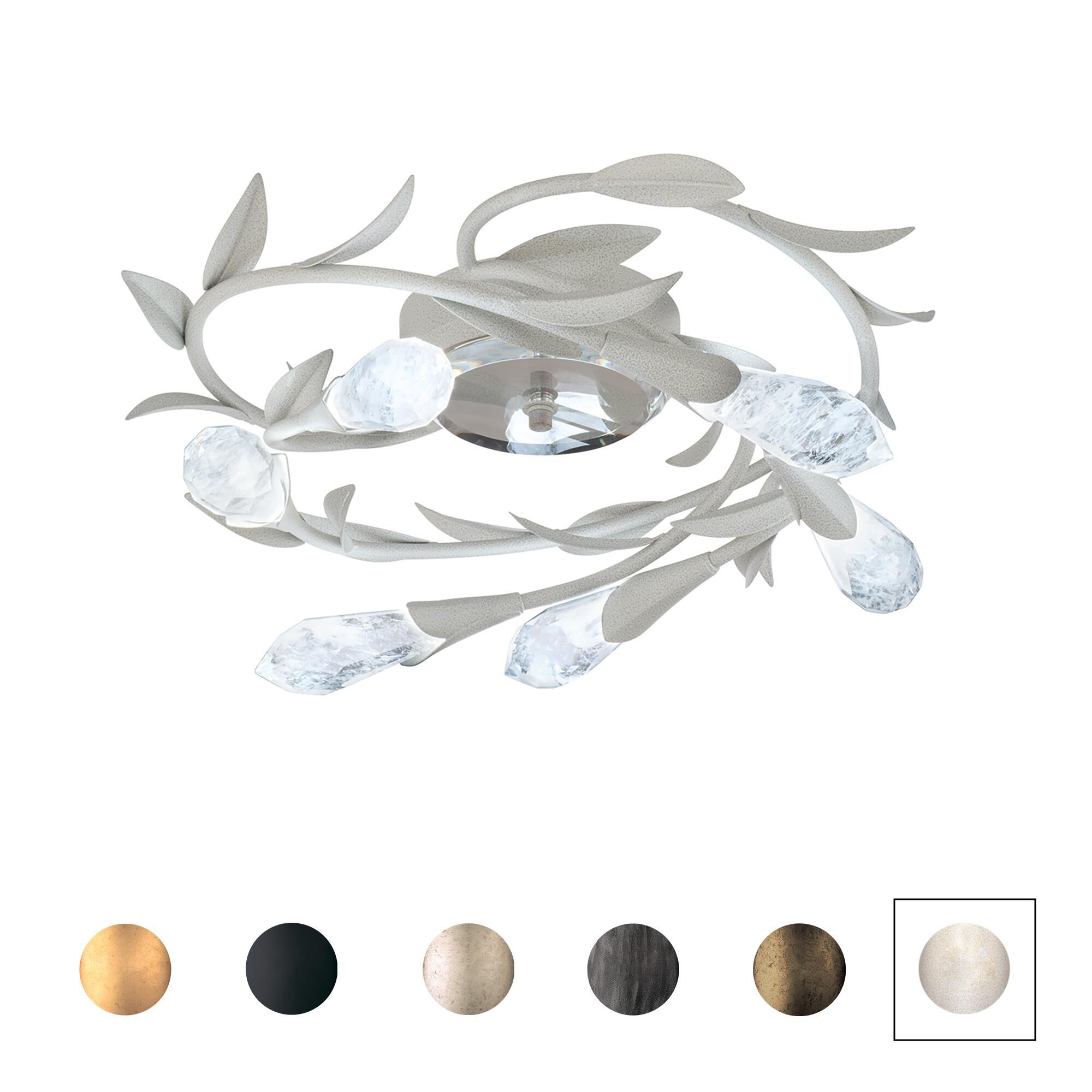 Shown in Black finish and Optic Haze crystal