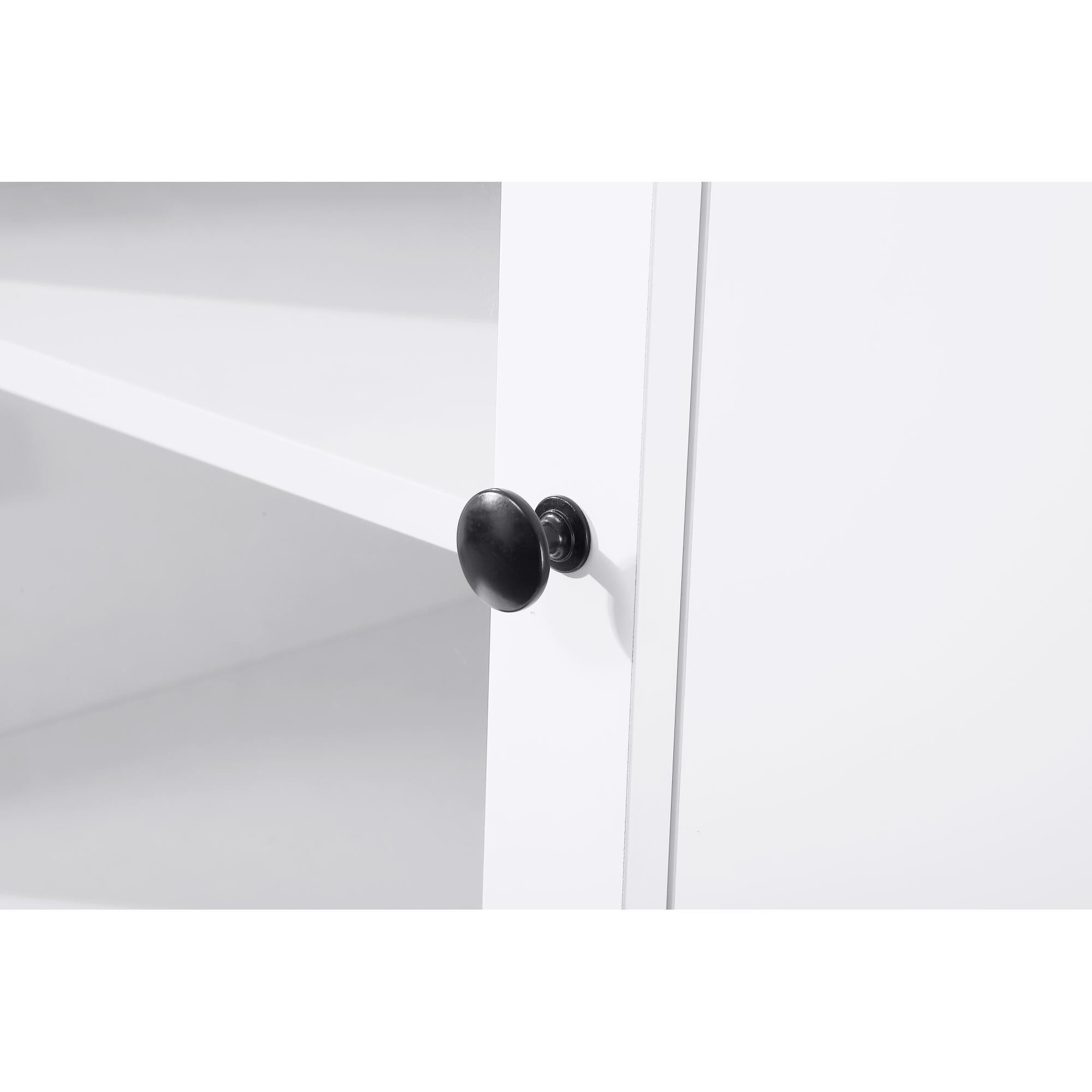 Shown in White finish