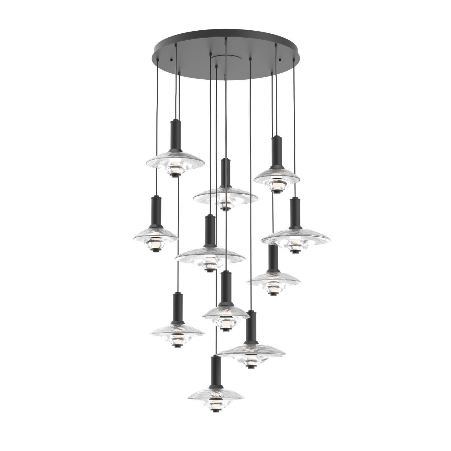 Levi Wilson Cirrus 44 Inch Multi Light Pendant by Hammerton Studio