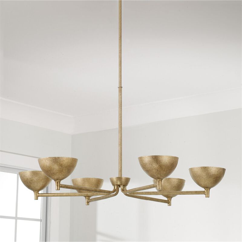 Francesca 34 Inch Chandelier by Capital Lighting
