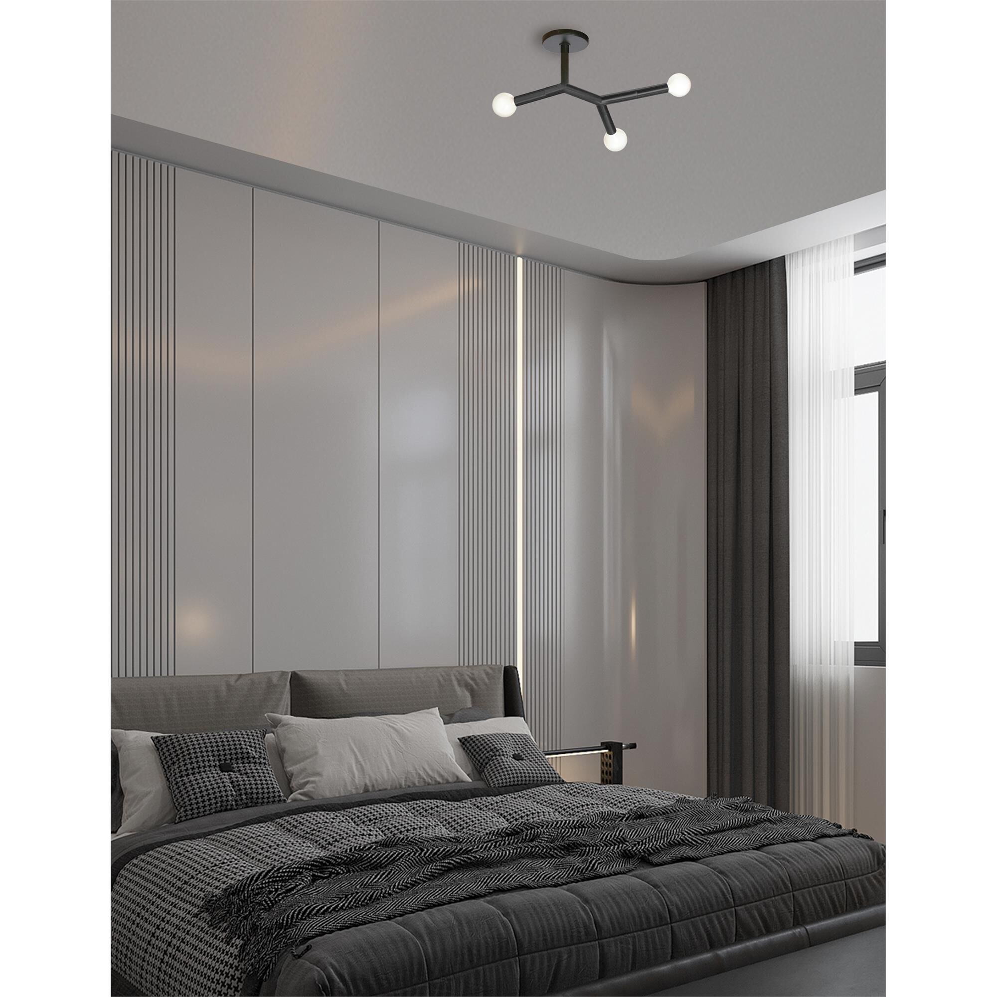 Morgan 22 Inch Flush Mount by Dainolite