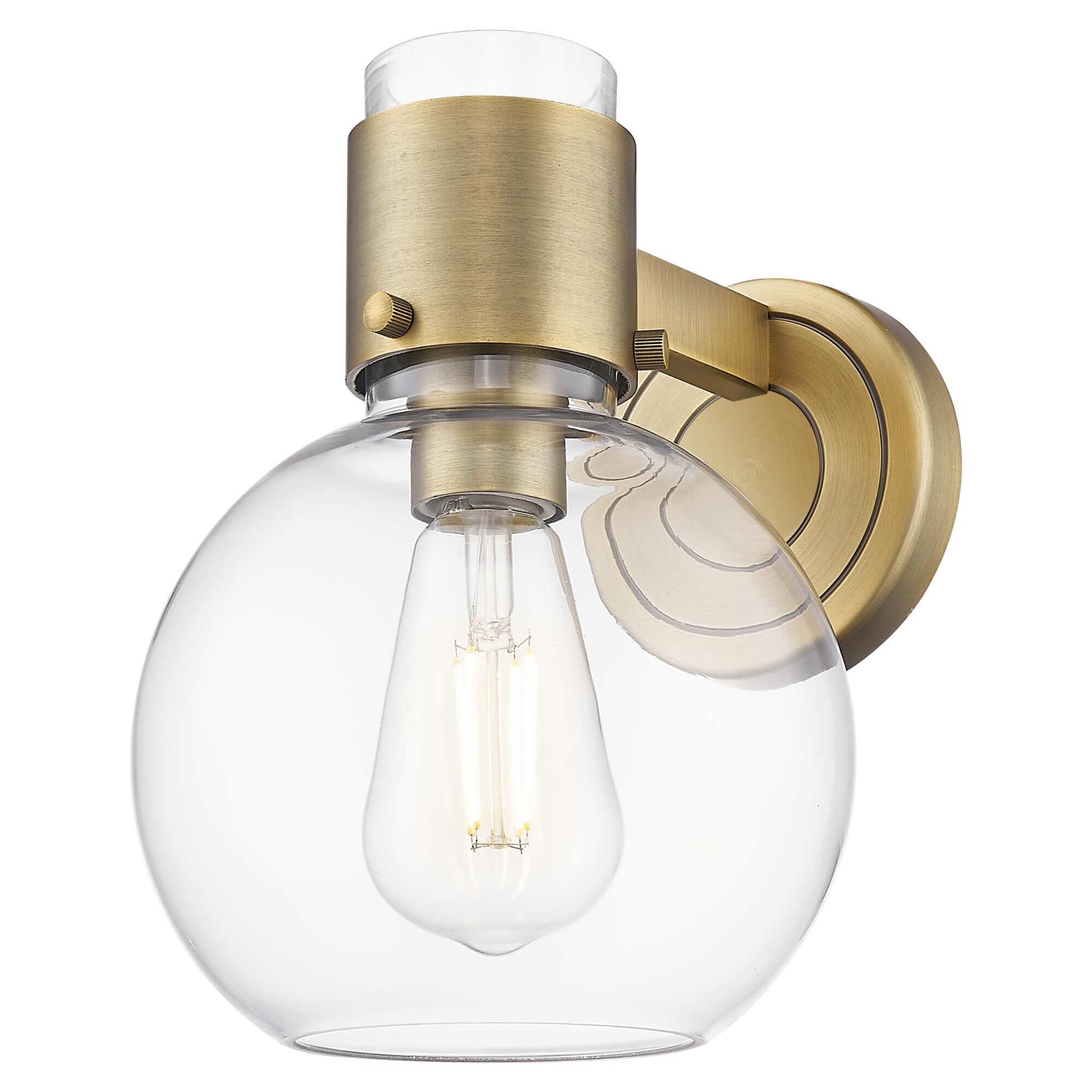 Bruno Marashlian Lawton Sphere 9 Inch Wall Sconce by Innovations Lighting