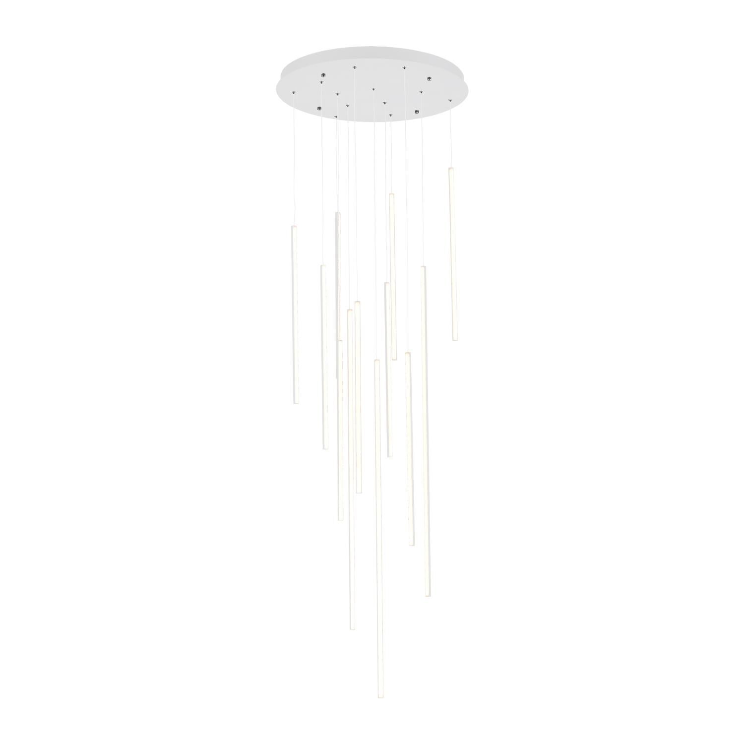 Chute 24 Inch Multi Light Pendant by Kuzco Lighting