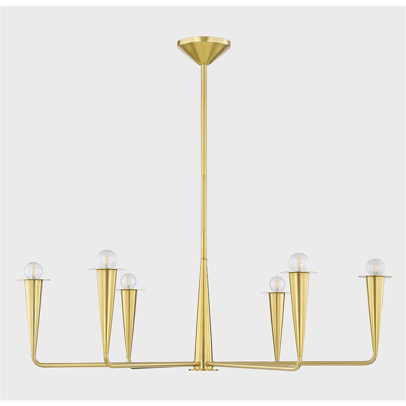 The Lifestyled Co Danna Large Chandelier by Mitzi