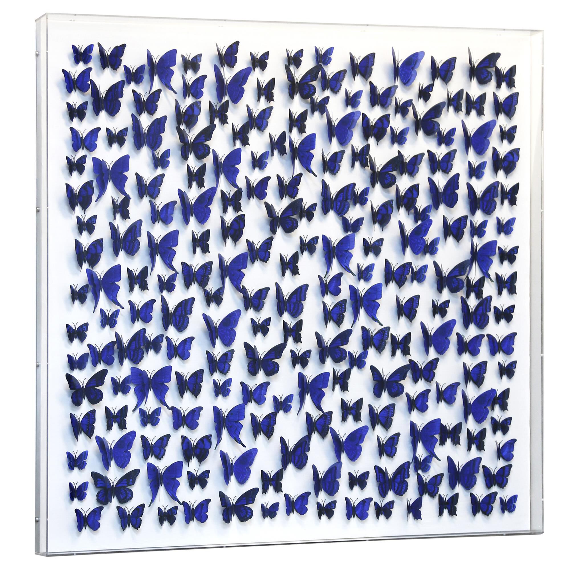 Papillon Iii 50 Inch Painting by Harp and Finial