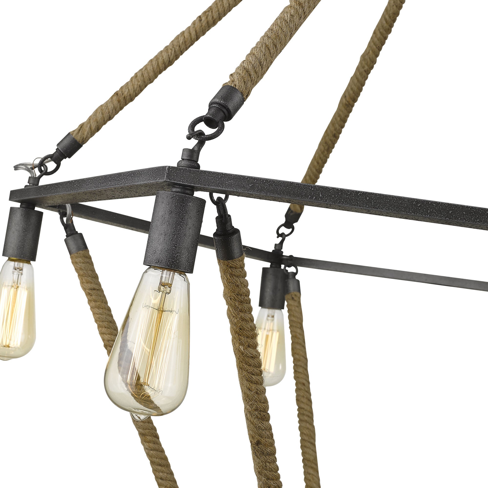 Shown in Antique Gray finish and -- glass and -- shade